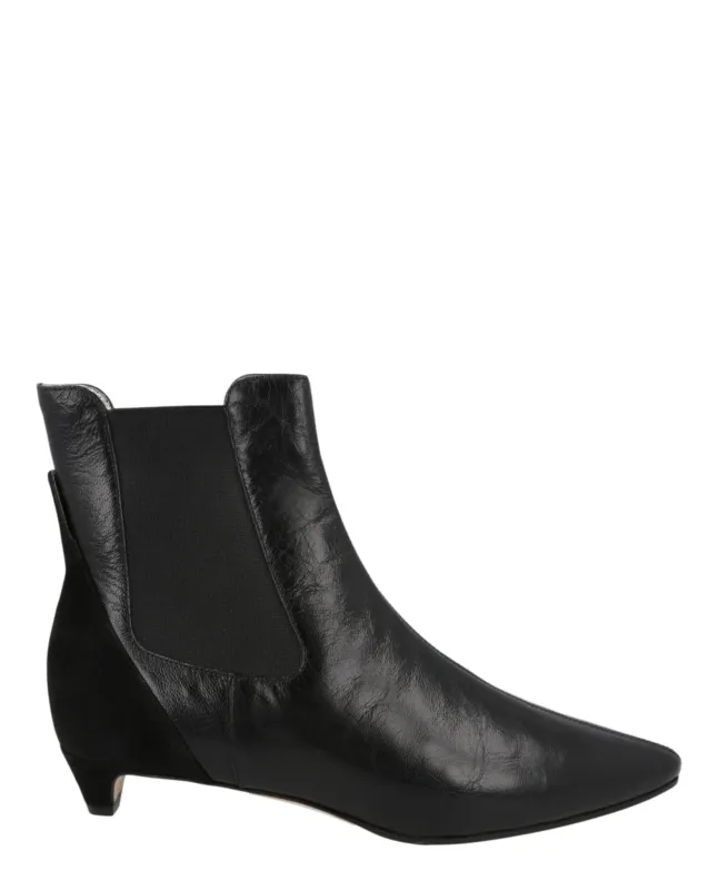 Givenchy Leather Chelsea Ankle Booties sold by Zulily