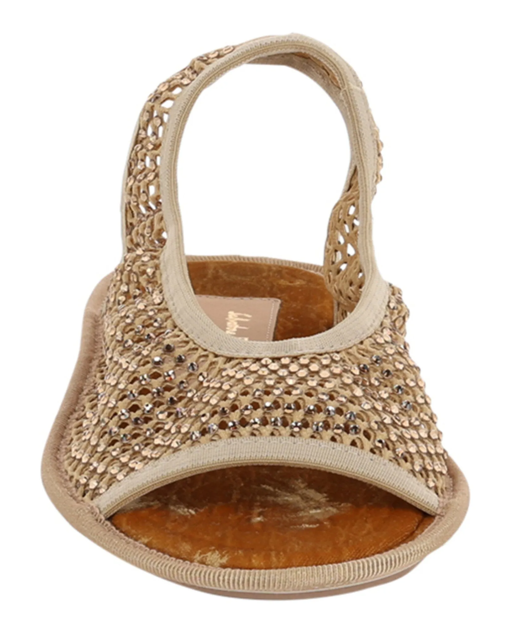 Ferragamo Anio Crystal Embellished Slingback Sandals sold by Zulily product image thumbnail 4