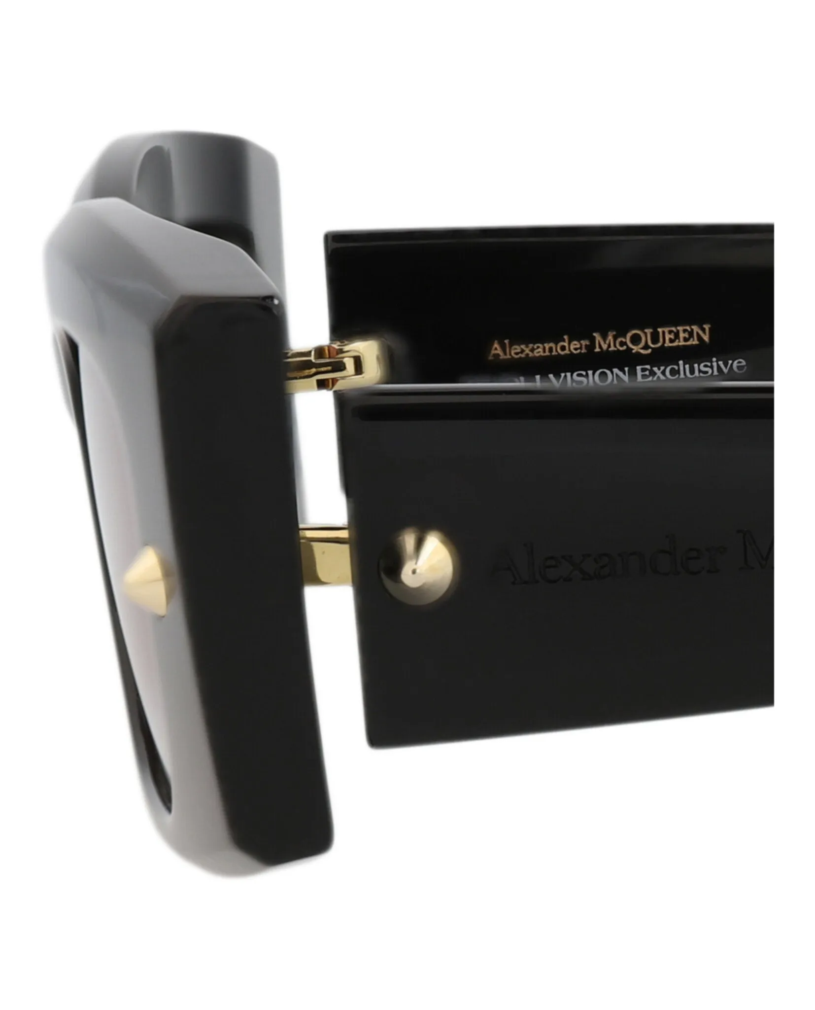 Alexander McQueen Square-Frame Recycled Acetate Sunglasses sold by Zulily product image thumbnail 4