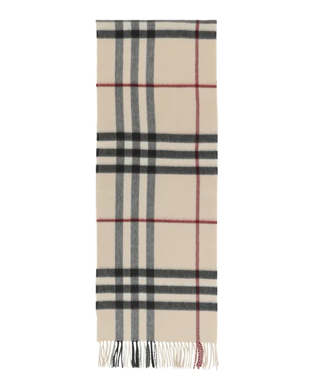 Burberry Giant Check Cashmere Scarf sold by Zulily