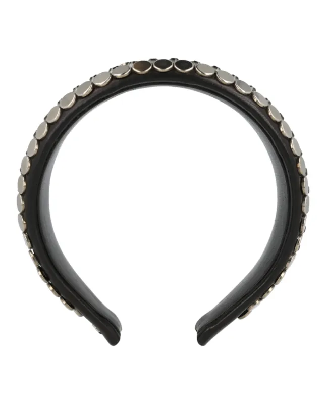 Gucci Beaded Leather Headband made by Gucci