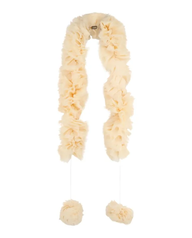 Gucci Silk Ruffle Scarf sold by Zulily