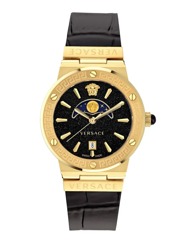 Versace Greca Logo Moonphase Watch sold by Zulily