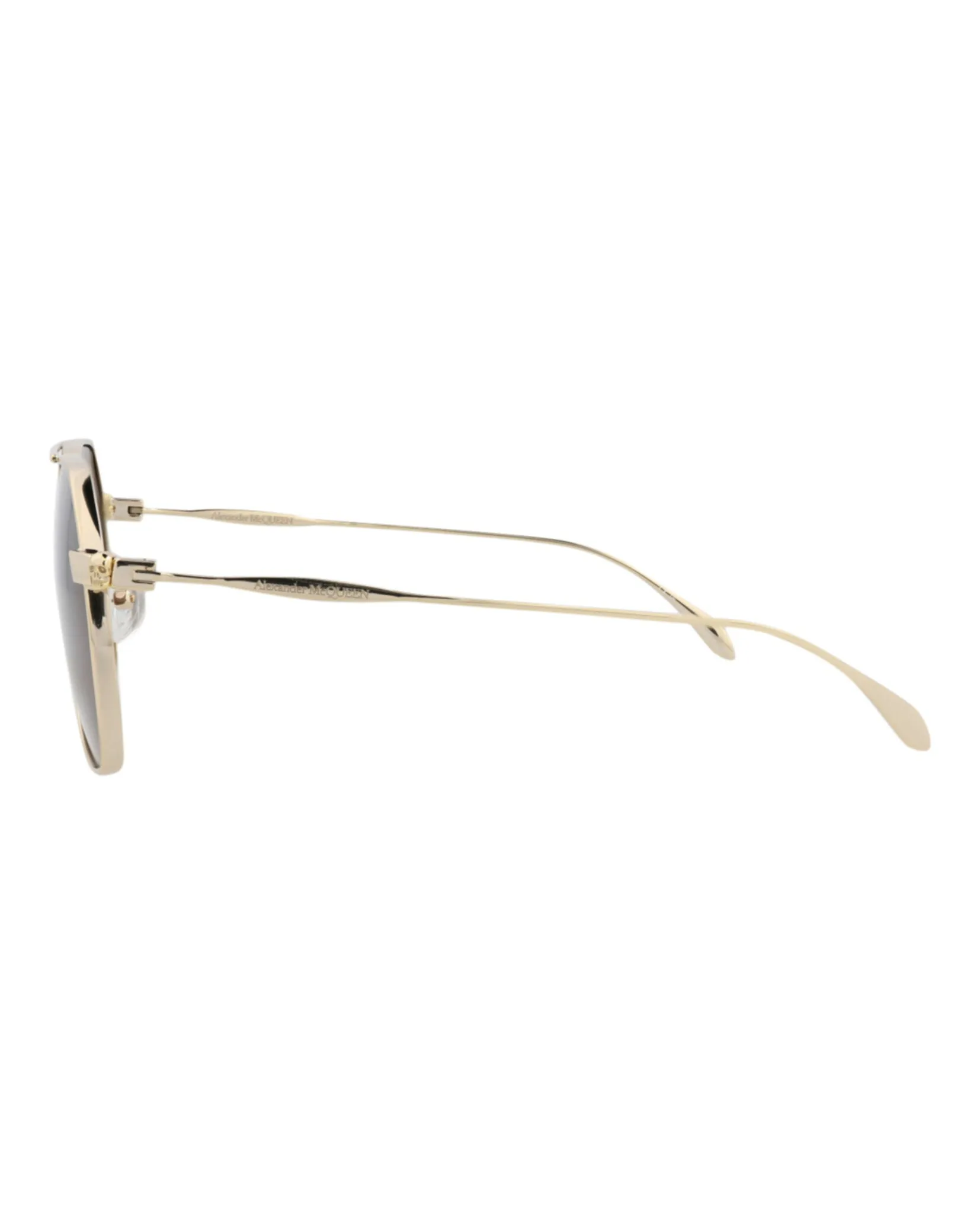 Alexander McQueen Aviator-Frame Metal Sunglasses sold by Zulily product image thumbnail 3