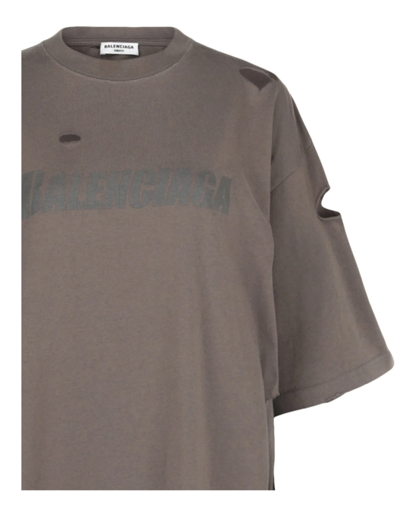 Balenciaga Distressed Graphic T-Shirt sold by Zulily product image thumbnail 3
