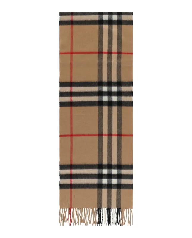 Burberry Giant Check Cashmere Scarf sold by Zulily