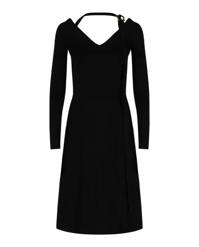 Ferragamo Halter Strap Dress made by Salvatore Ferragamo