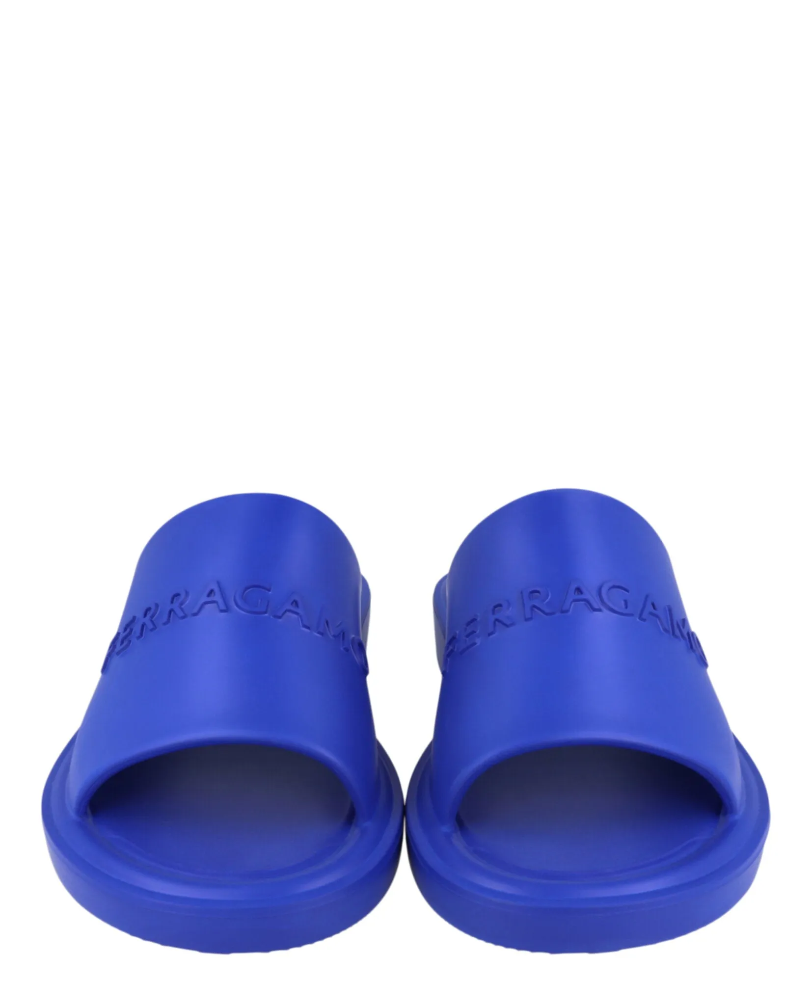 Ferragamo Giuneva Logo Embossed Slides sold by Zulily product image thumbnail 5