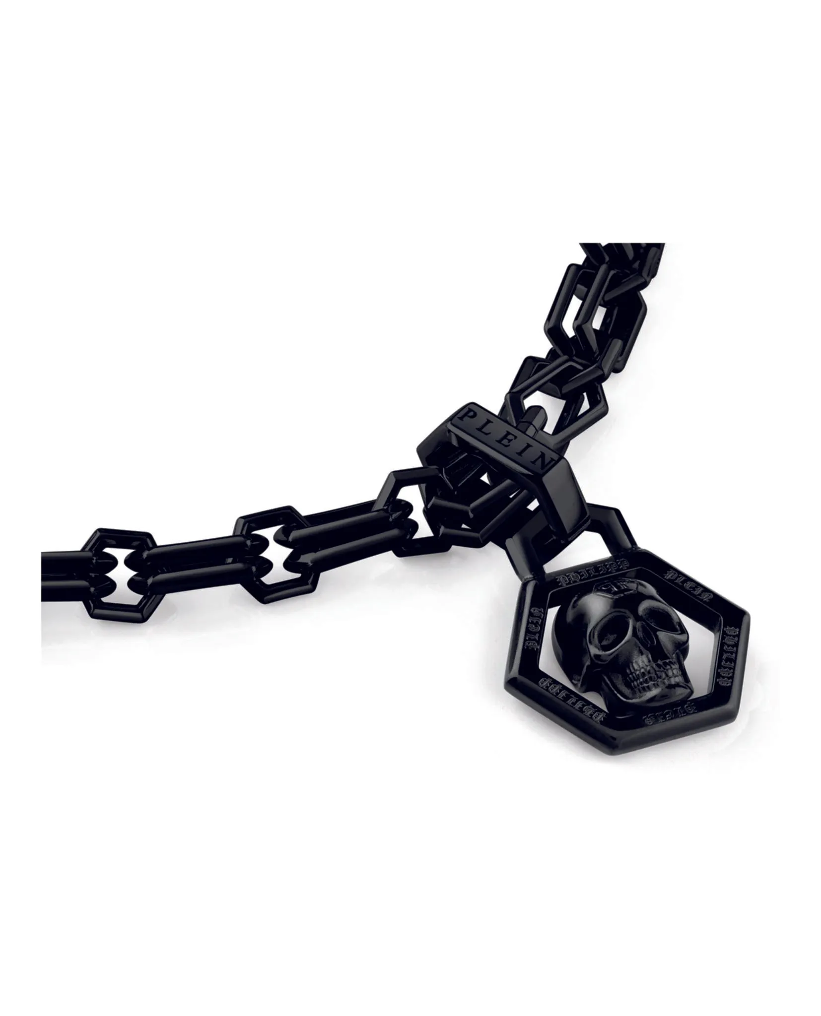 Philipp Plein Plein Icon Chain Necklace sold by Zulily product image thumbnail 2