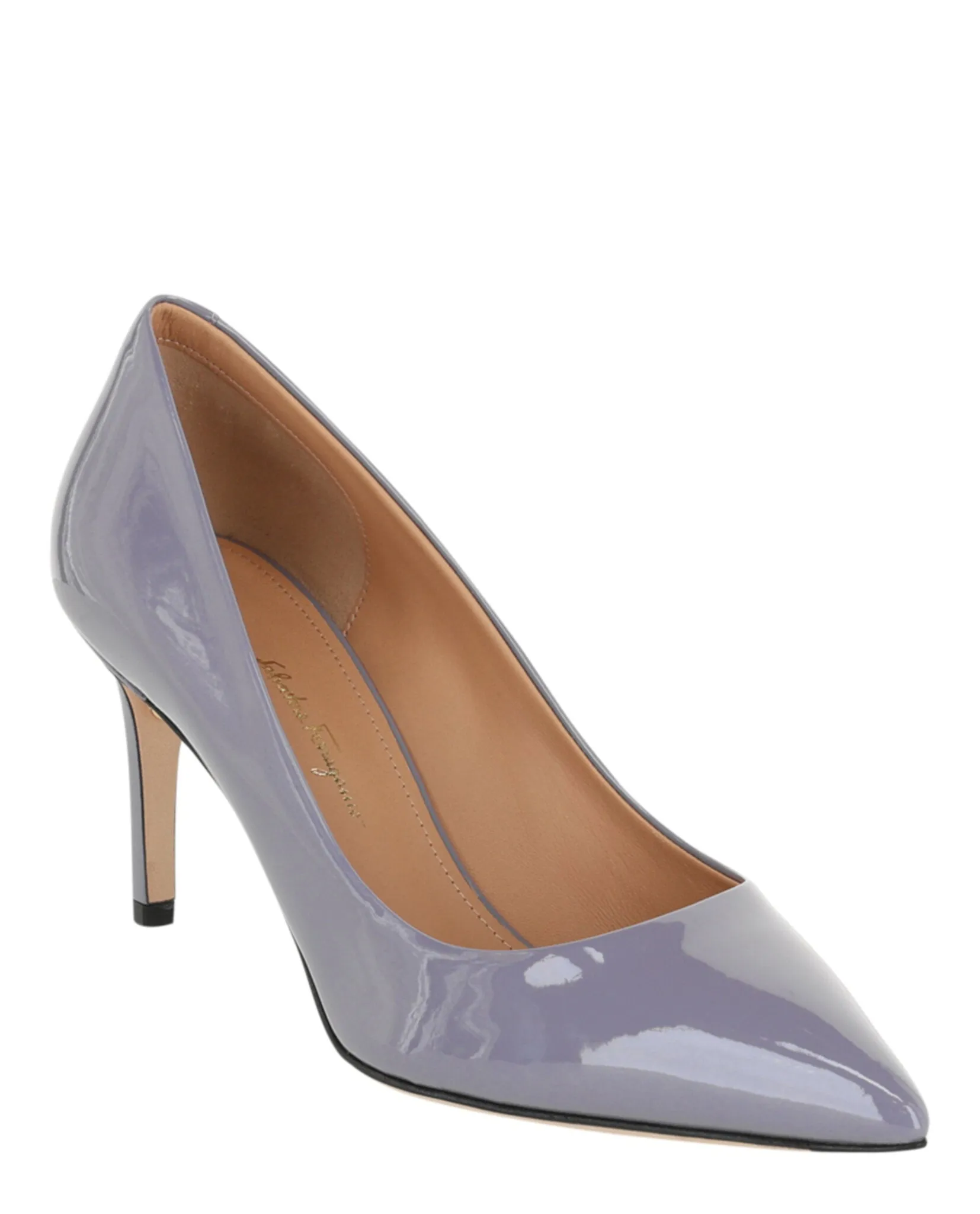Ferragamo Ilary Pointed-Toe Patent Pumps sold by Zulily product image thumbnail 2