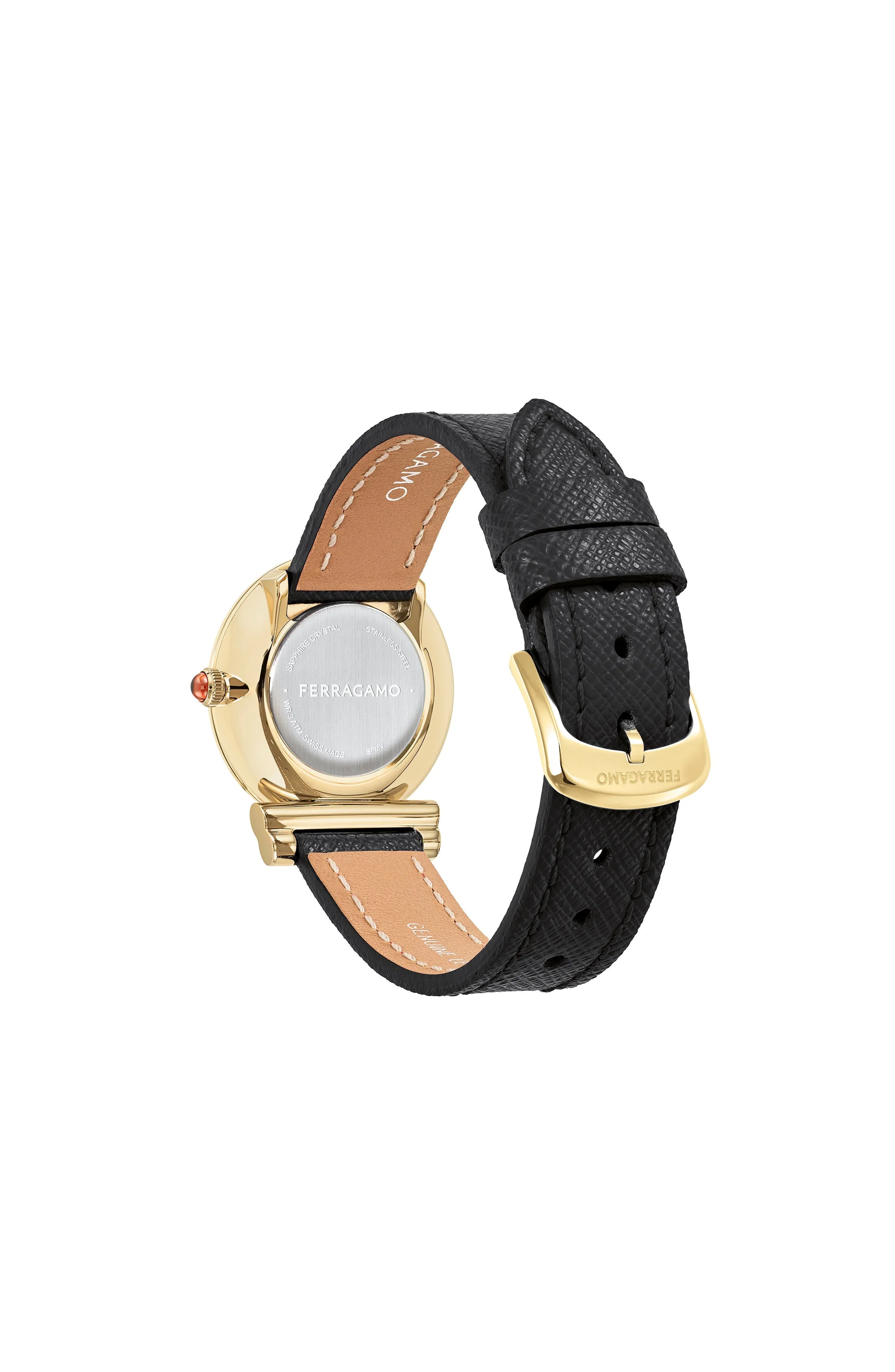 Ferragamo Gancini Leather Watch sold by Zulily product image thumbnail 3