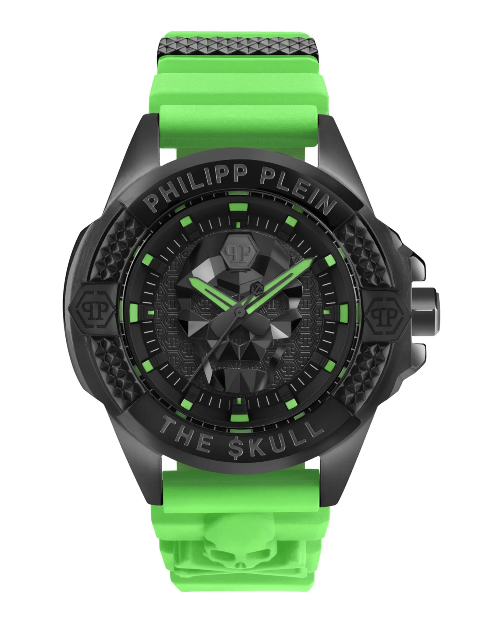 Philipp Plein The $kull Silicone Watch sold by Zulily