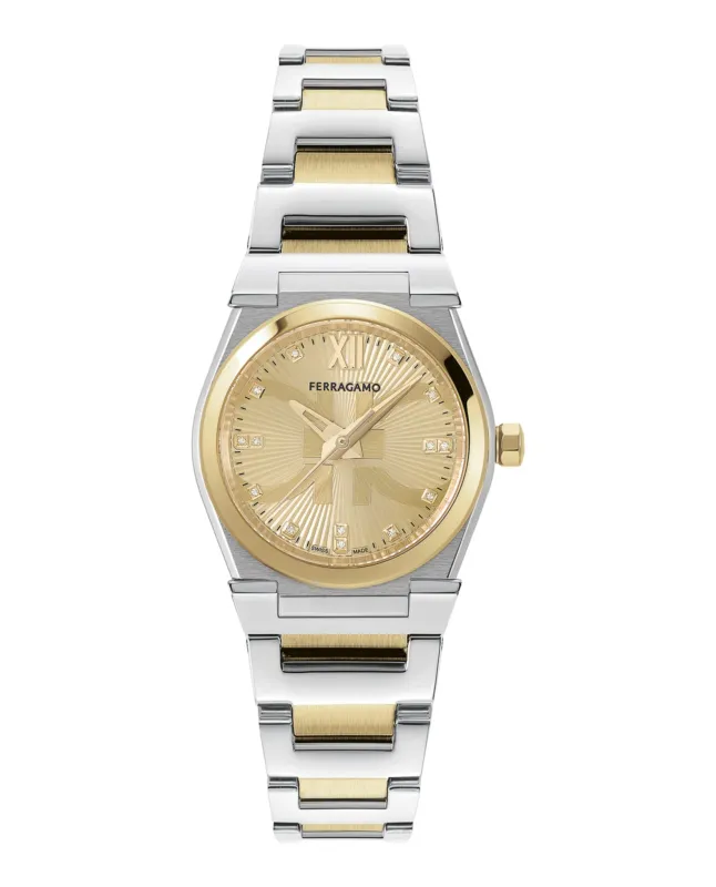 Ferragamo Vega Holiday Capsule Diamond Watch sold by Zulily
