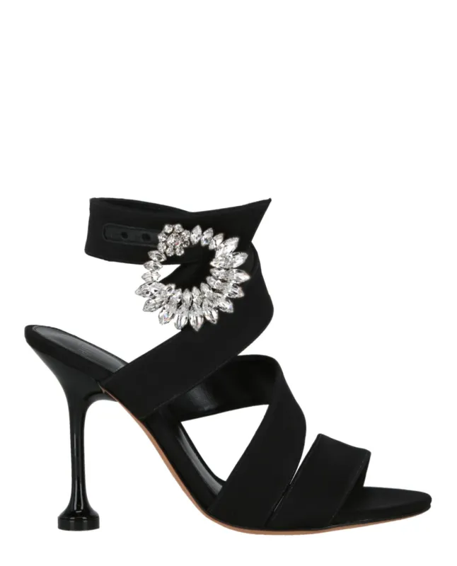 Alexandre Birman Antonia Crystal Sandals made by Alexandre Birman
