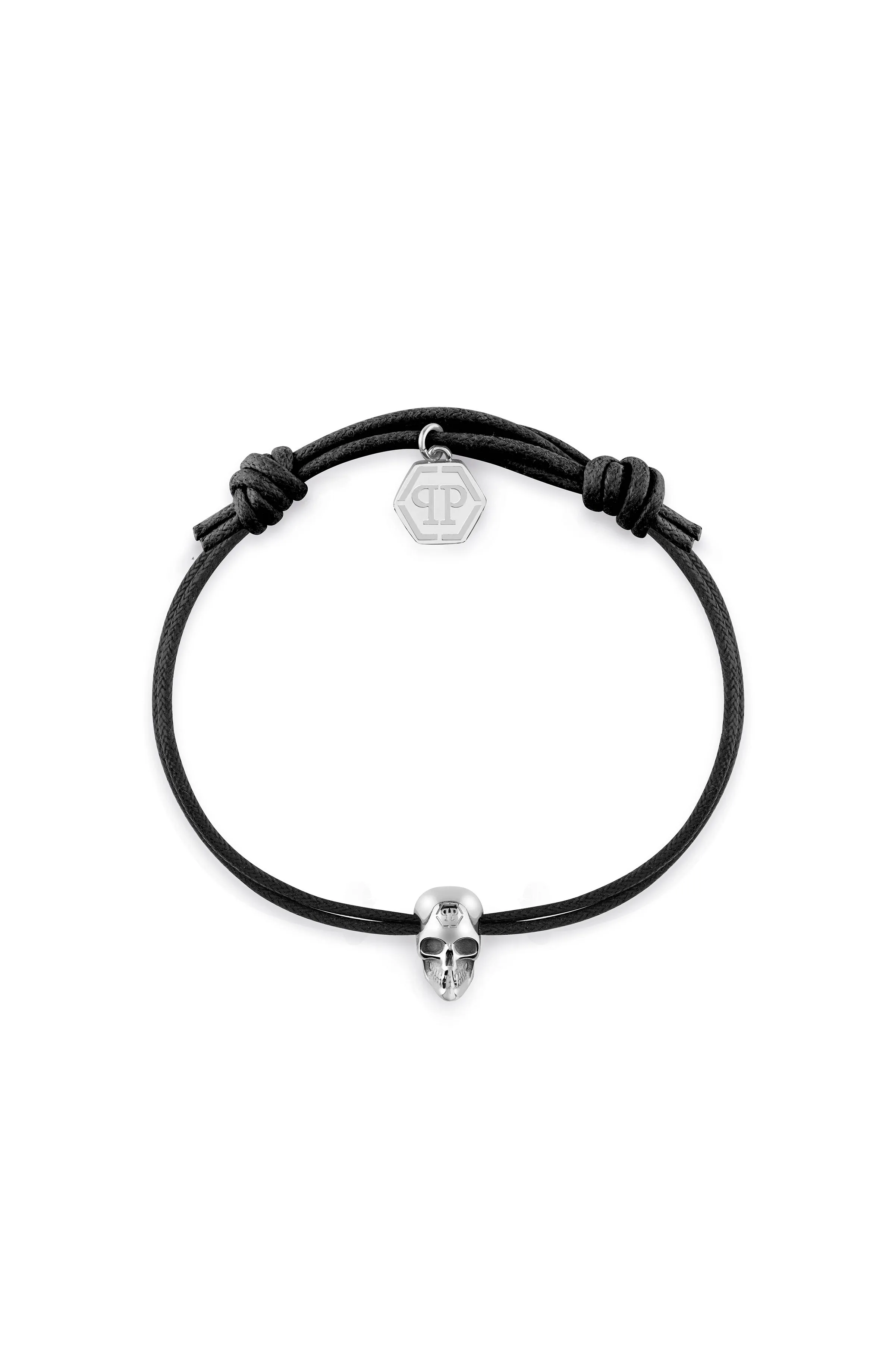 Philipp Plein Linked Cotton Cord Bracelet sold by Zulily