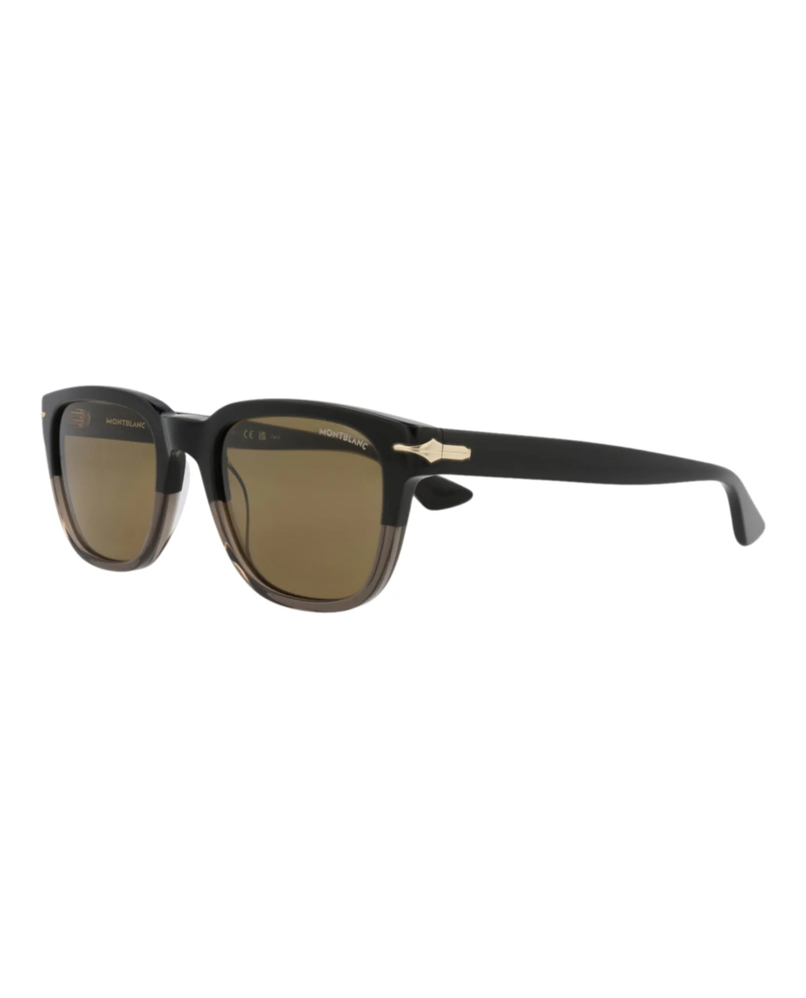Montblanc Square-Frame Recycled Acetate Sunglasses sold by Zulily product image thumbnail 2