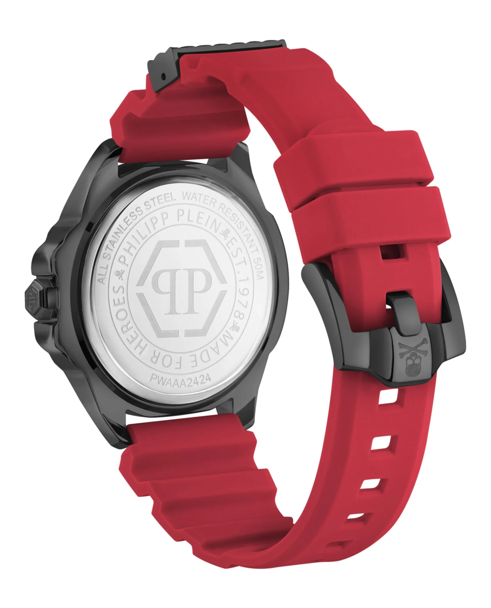 Philipp Plein The $kull Silicone Watch sold by Zulily product image thumbnail 3