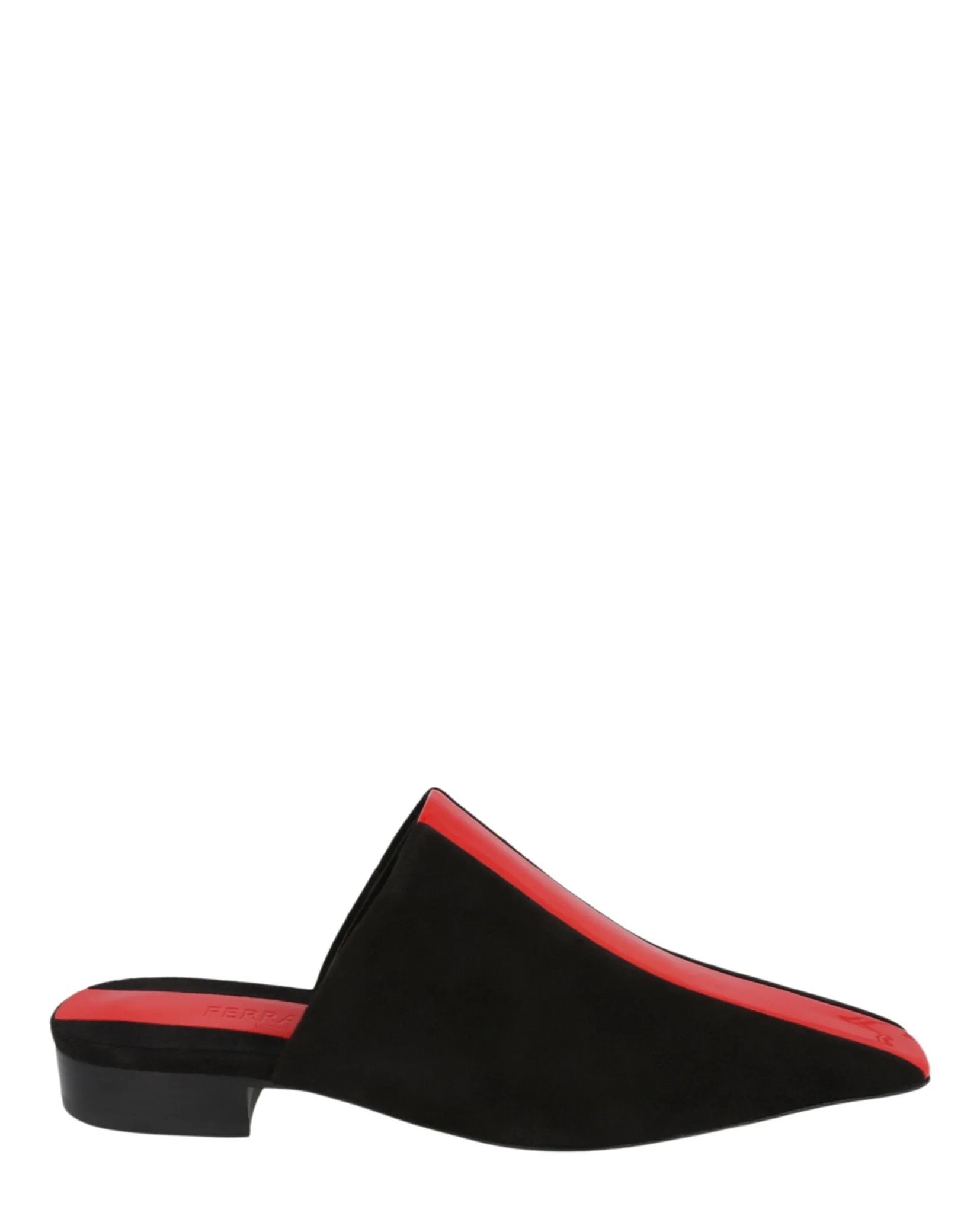 Ferragamo Selestina Suede & Leather Mules sold by Zulily