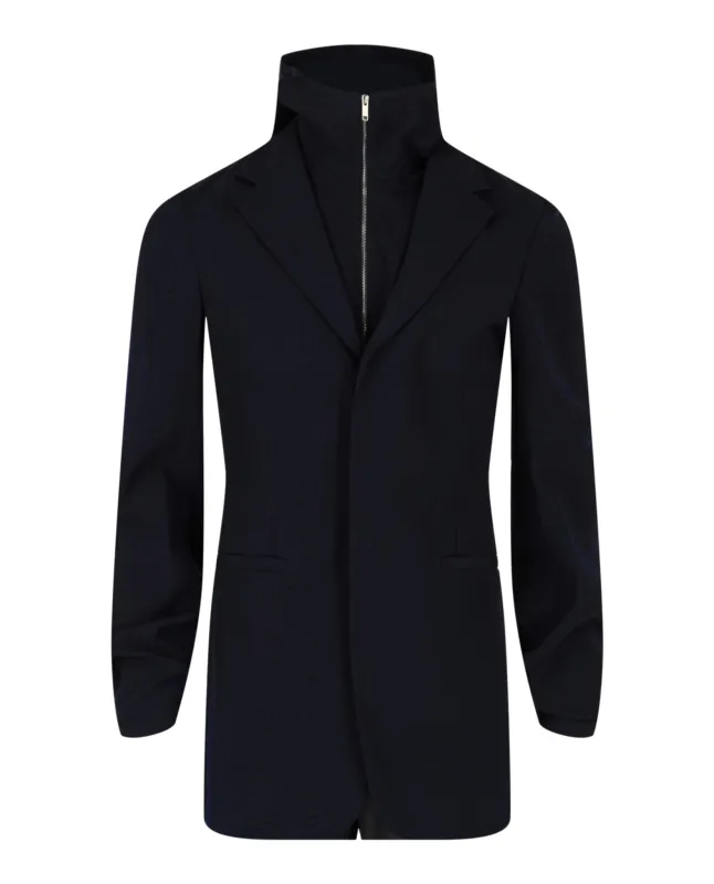 Givenchy Single-Breasted Layered Hooded Vest Set sold by Zulily