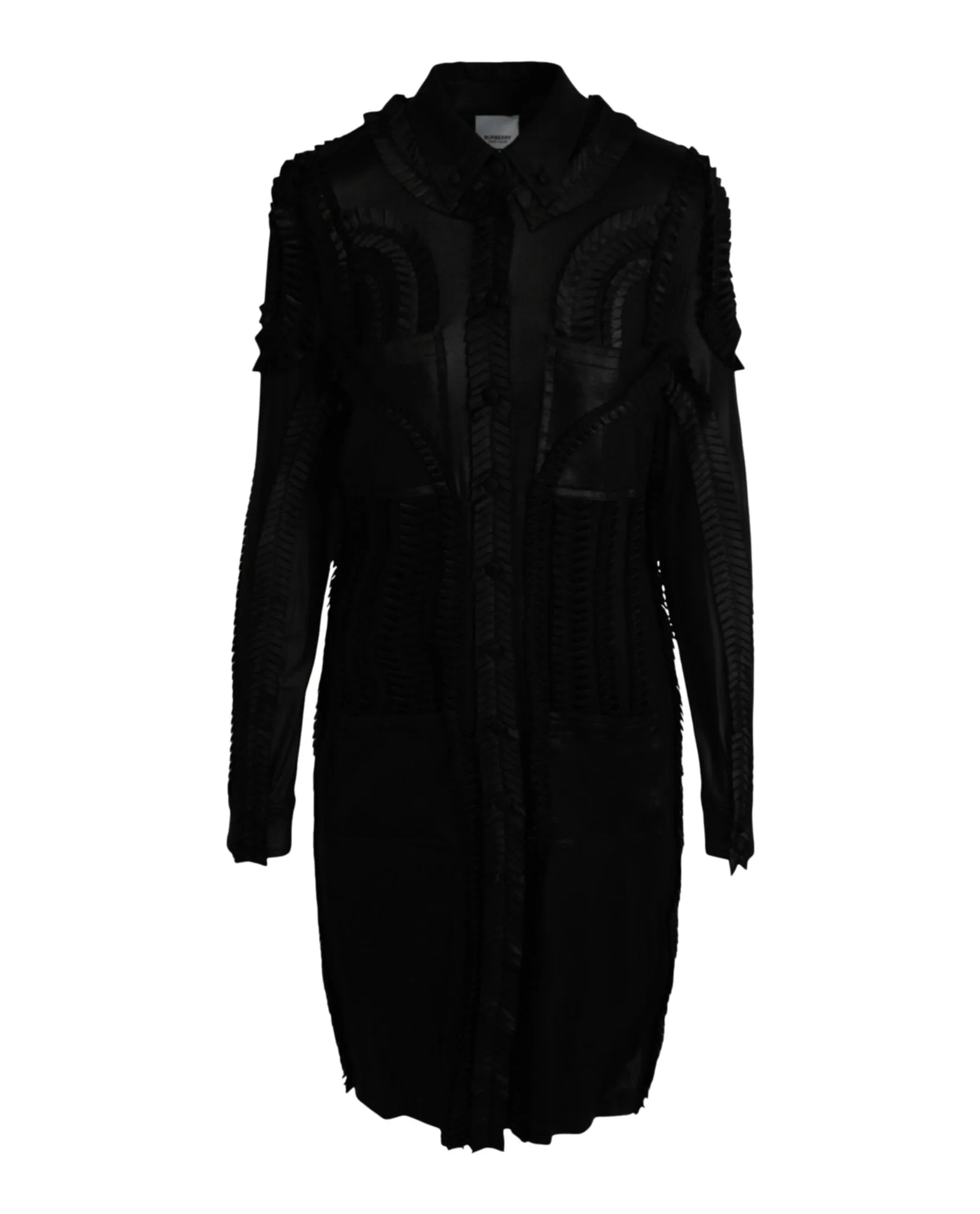 Burberry Pleated Stretch-Jersey Shirt Dress sold by Zulily