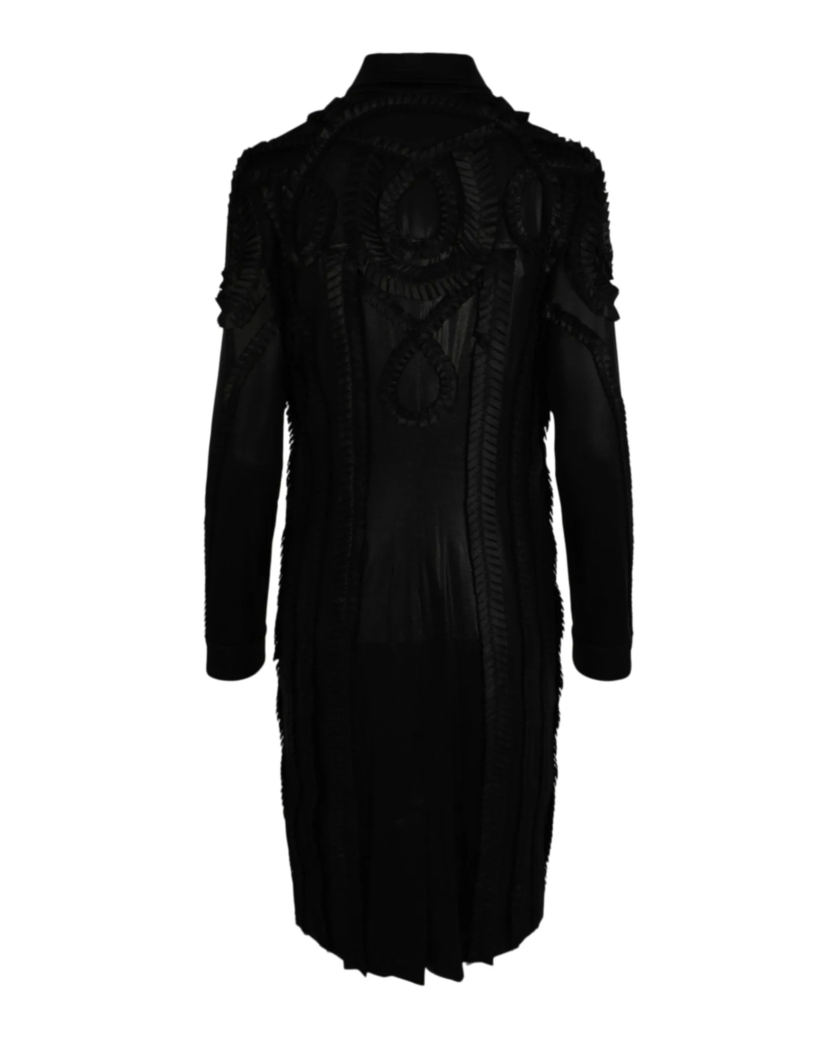 Burberry Pleated Stretch-Jersey Shirt Dress sold by Zulily product image thumbnail 2