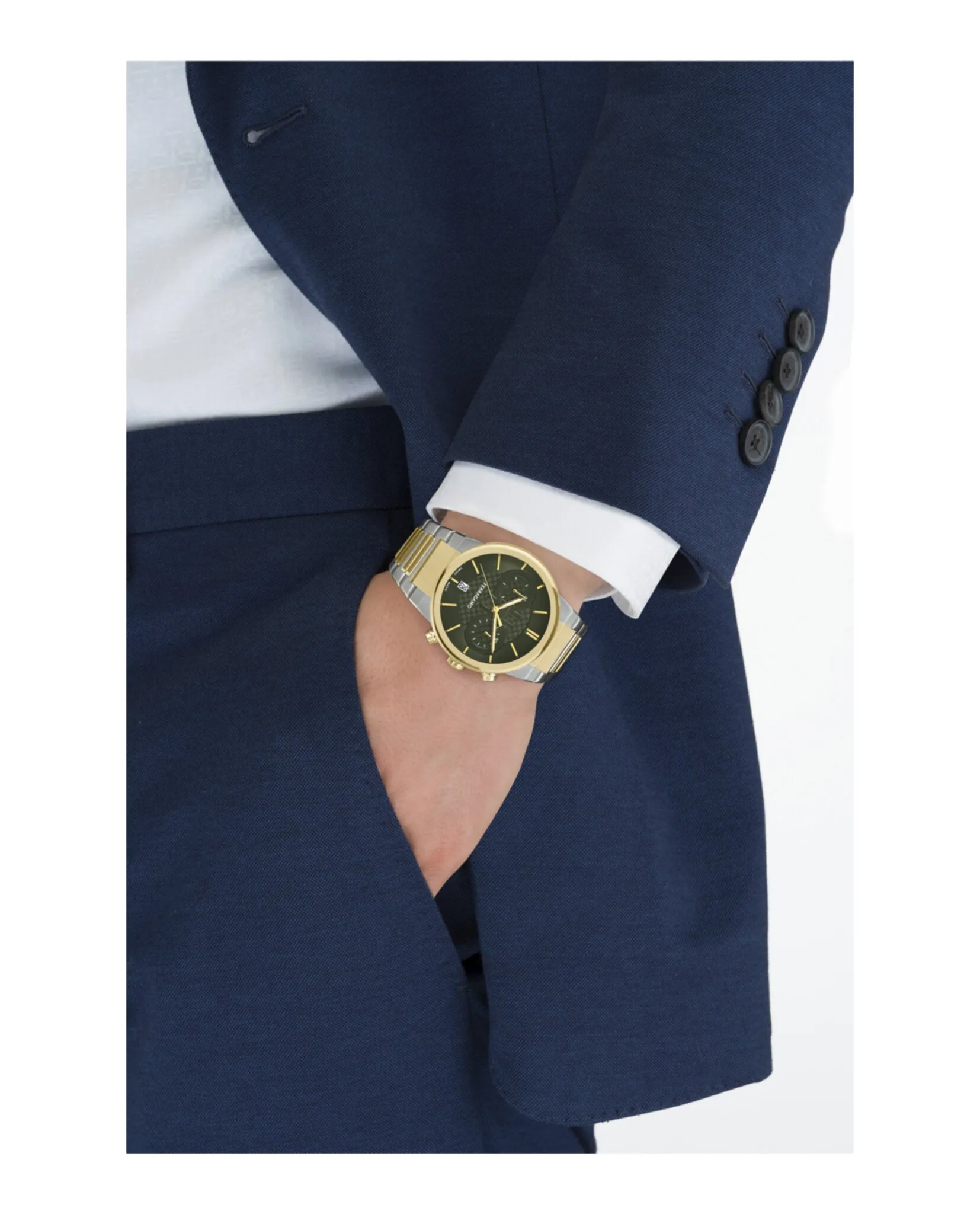 Ferragamo Sapphire Chrono Bracelet Watch sold by Zulily product image thumbnail 5