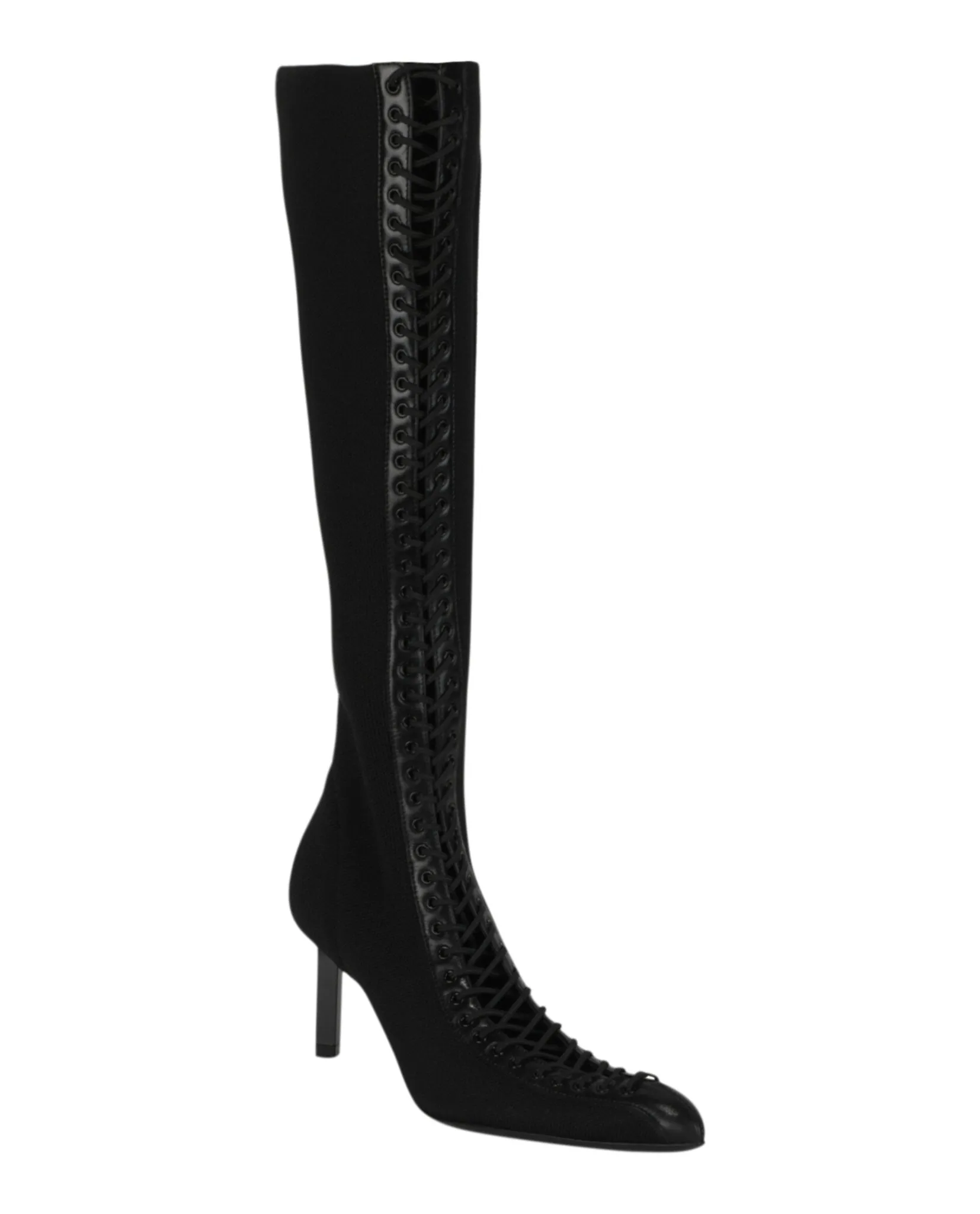 Givenchy Lace-Up Knee-High Knit Boots sold by Zulily product image thumbnail 2