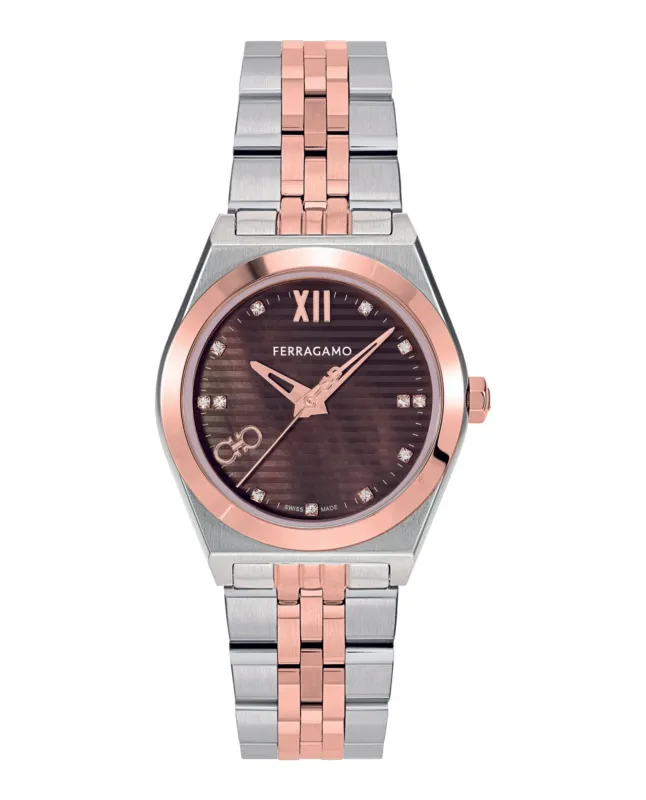 Ferragamo Vega New Diamond Watch sold by Zulily