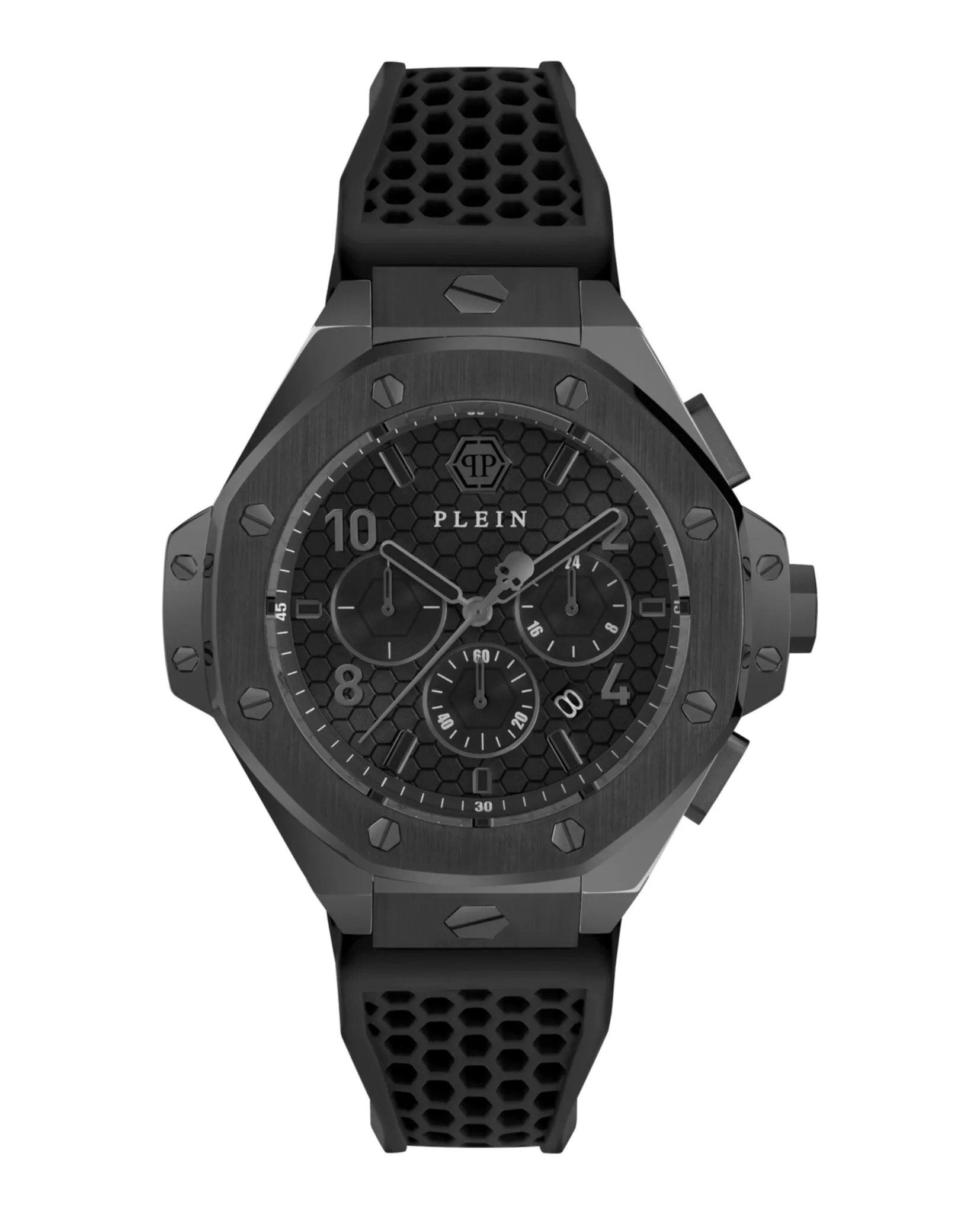 Philipp Plein Plein Chrono Royal Silicone Watch sold by Zulily