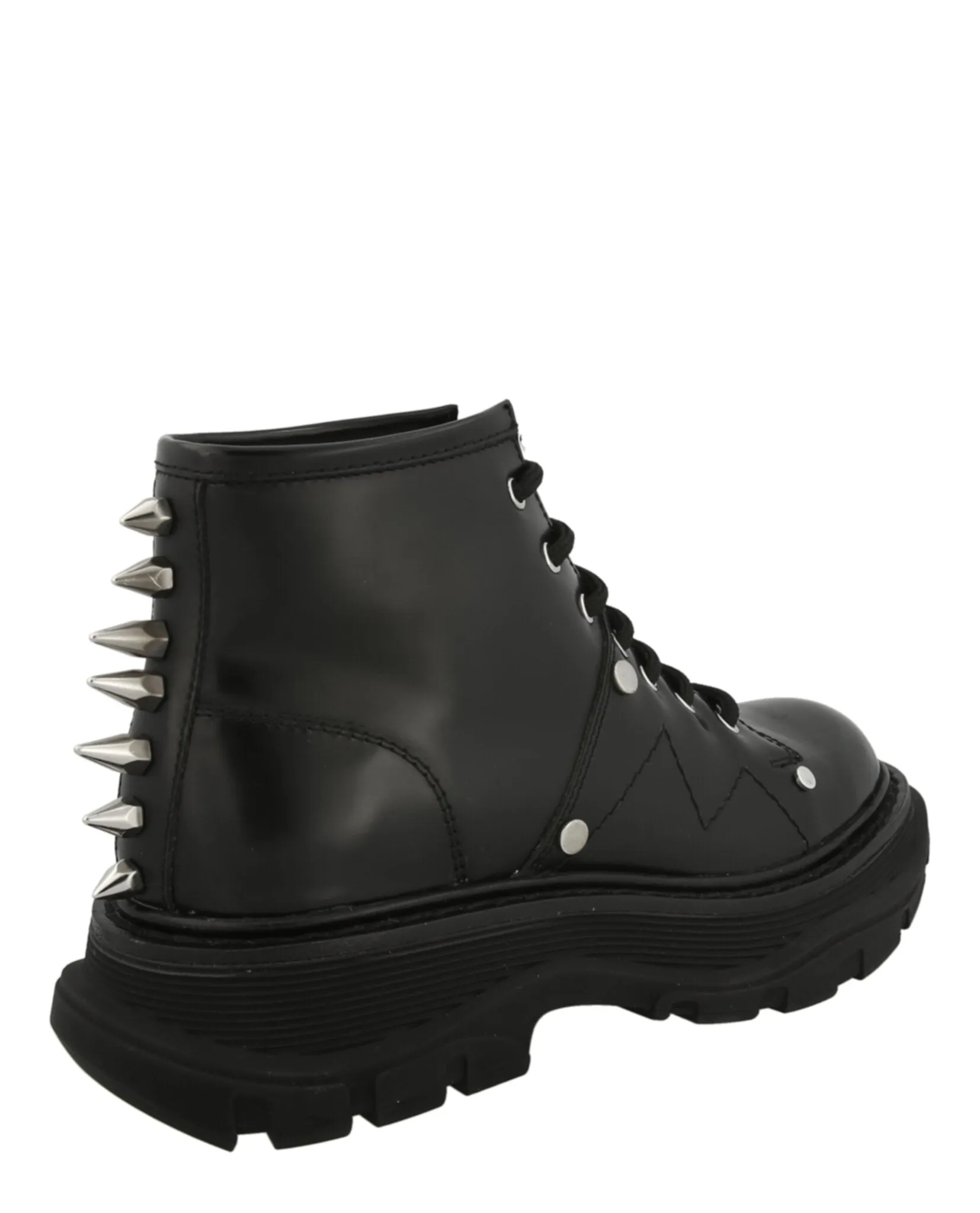 Alexander McQueen Leather Ankle Combat Boots sold by Zulily product image thumbnail 3