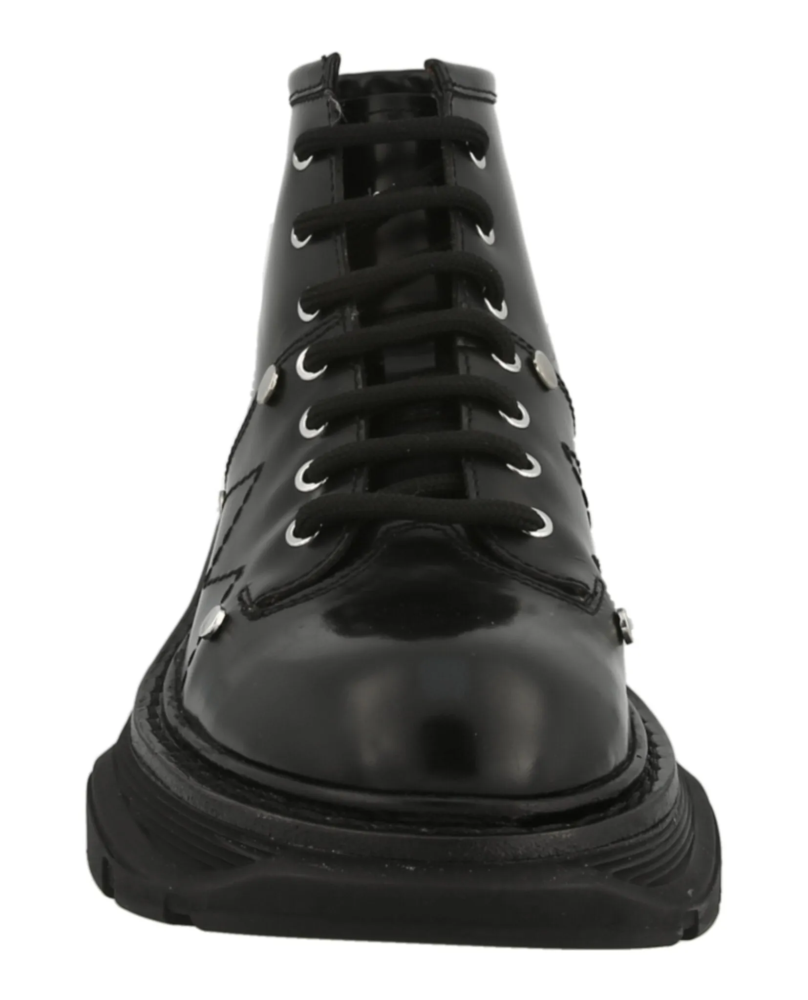 Alexander McQueen Leather Ankle Combat Boots sold by Zulily product image thumbnail 4