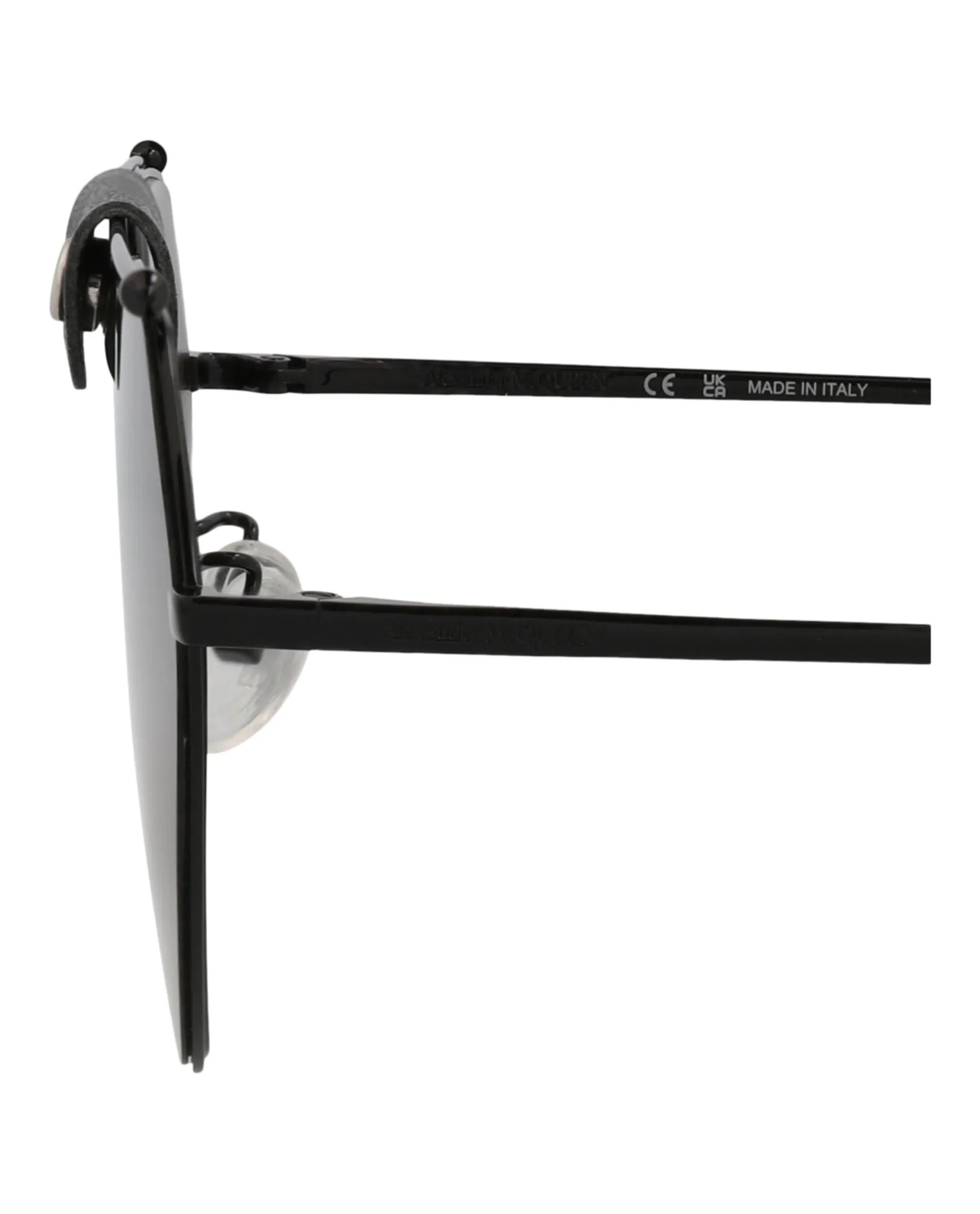 Alexander McQueen Aviator-Frame Metal Sunglasses sold by Zulily product image thumbnail 4