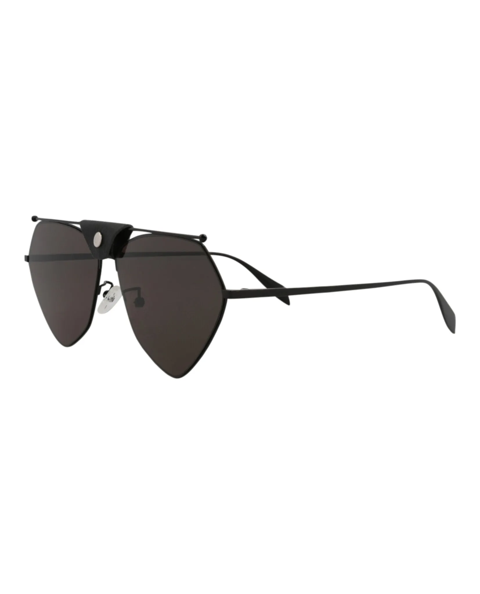 Alexander McQueen Aviator-Frame Metal Sunglasses sold by Zulily product image thumbnail 2