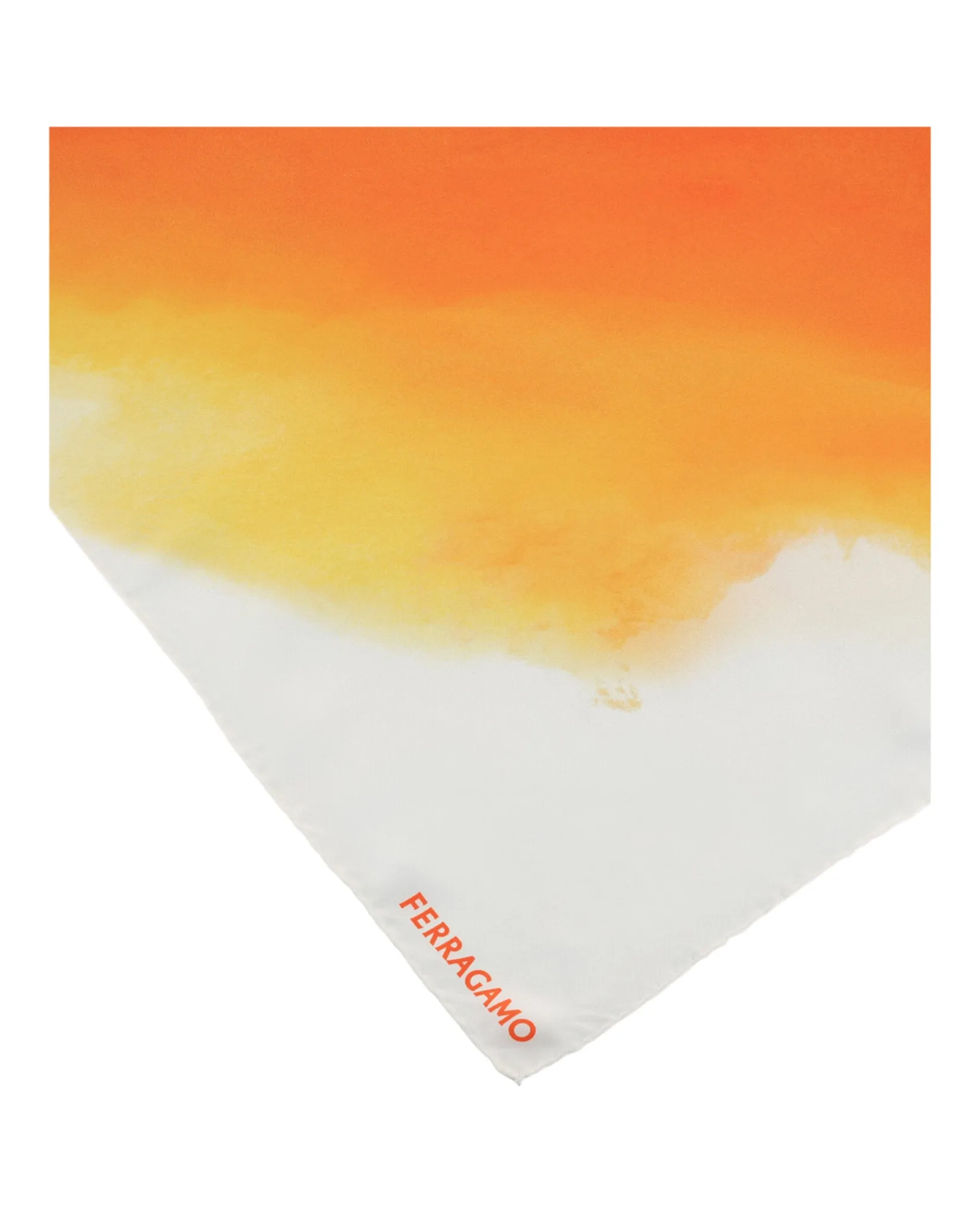 Ferragamo Gradient Tie-Dye Silk Bandeau sold by Zulily product image thumbnail 2