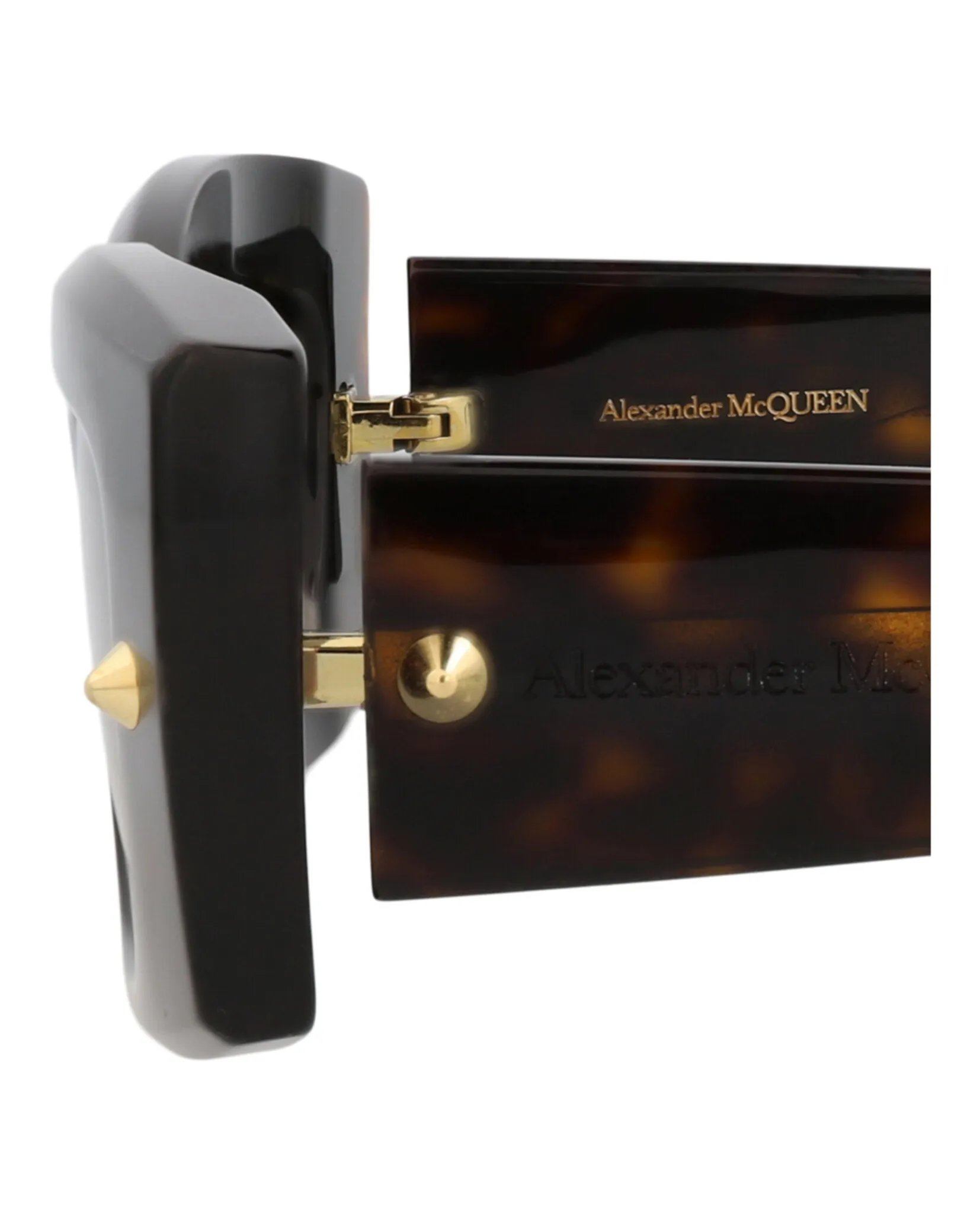 Alexander McQueen Square-Frame Recycled Acetate Sunglasses sold by Zulily product image thumbnail 4