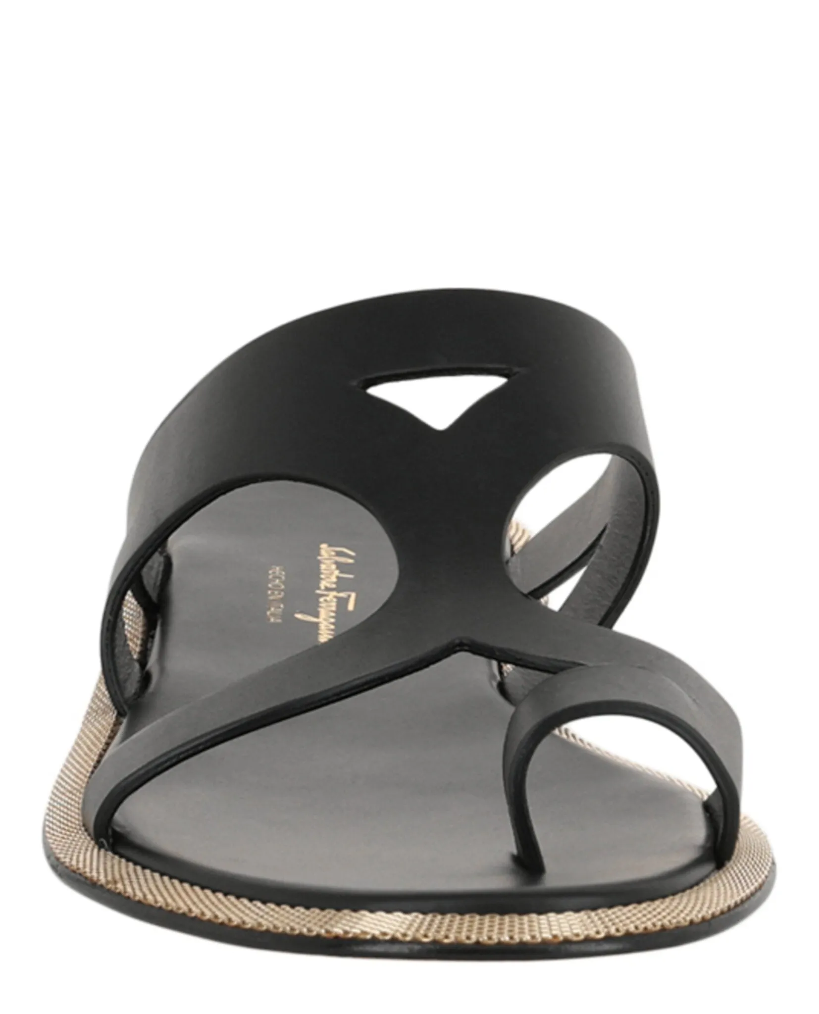 Ferragamo Marilu Leather Sandals sold by Zulily product image thumbnail 4
