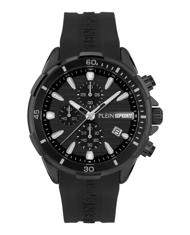Plein Sport Impact Chronograph Watch made by Zulily