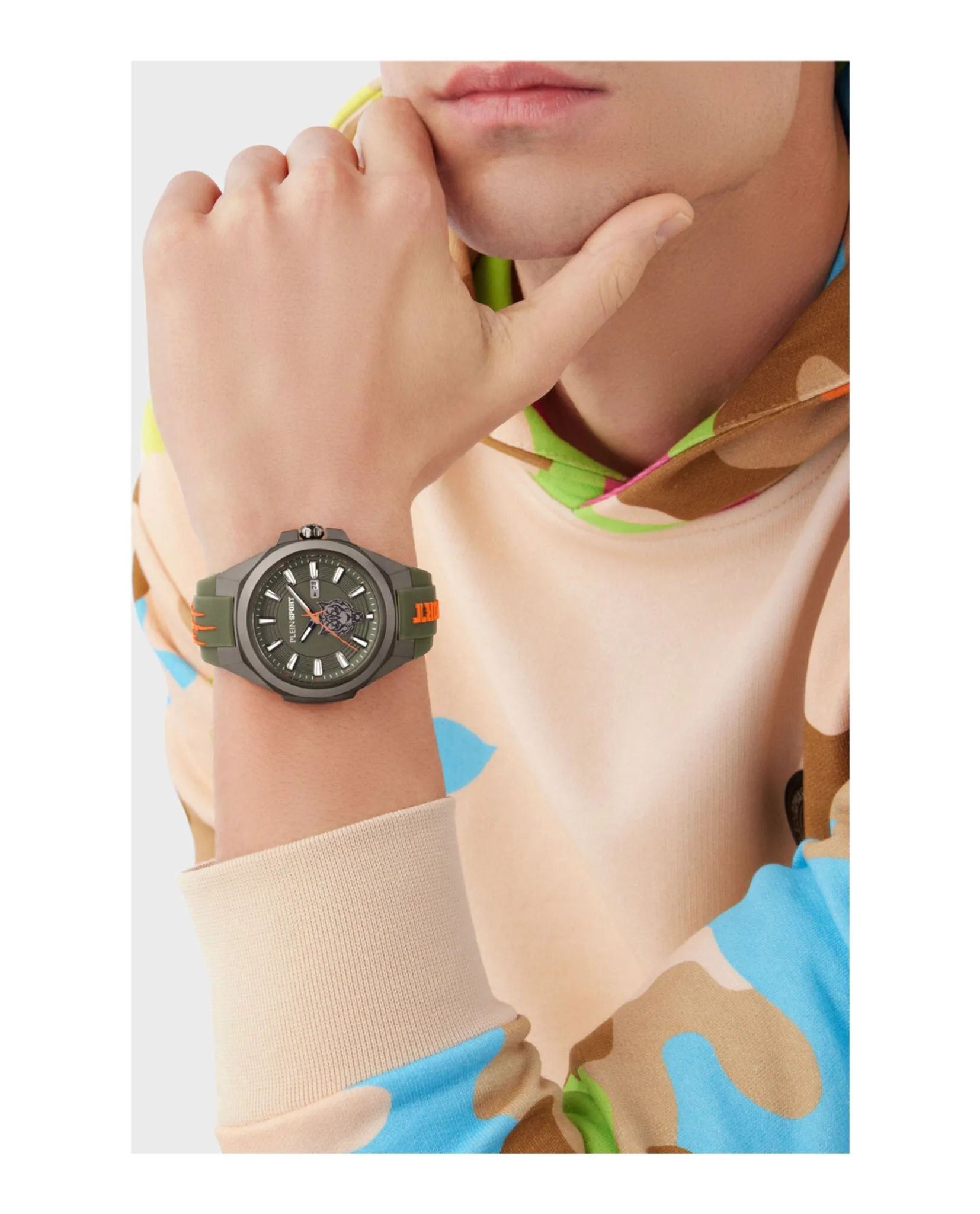 Plein Sport Tigermaster Silicone Watch sold by Zulily product image thumbnail 5