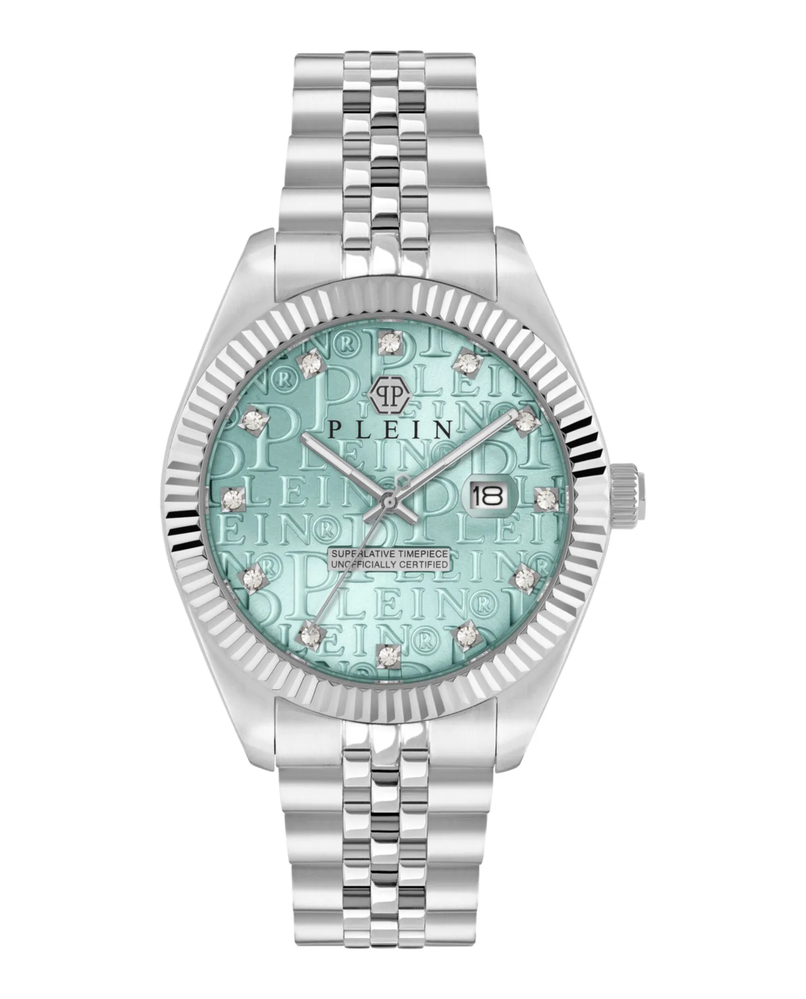 Philipp Plein Date Superlative Crystal Watch sold by Zulily