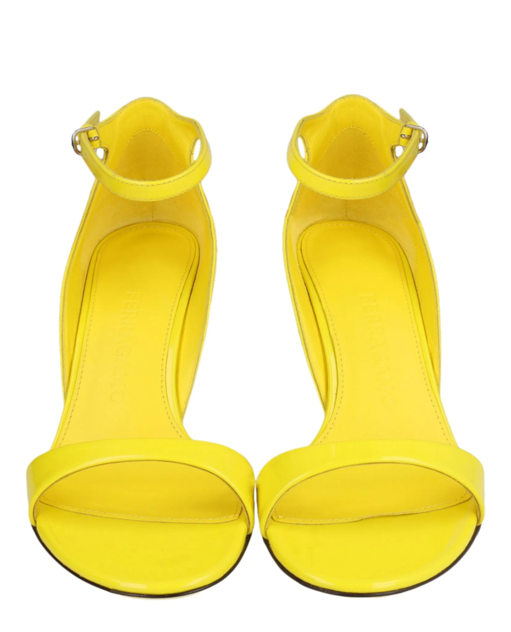 Ferragamo Vidette Patent Leather Wedge Sandals sold by Zulily product image thumbnail 5