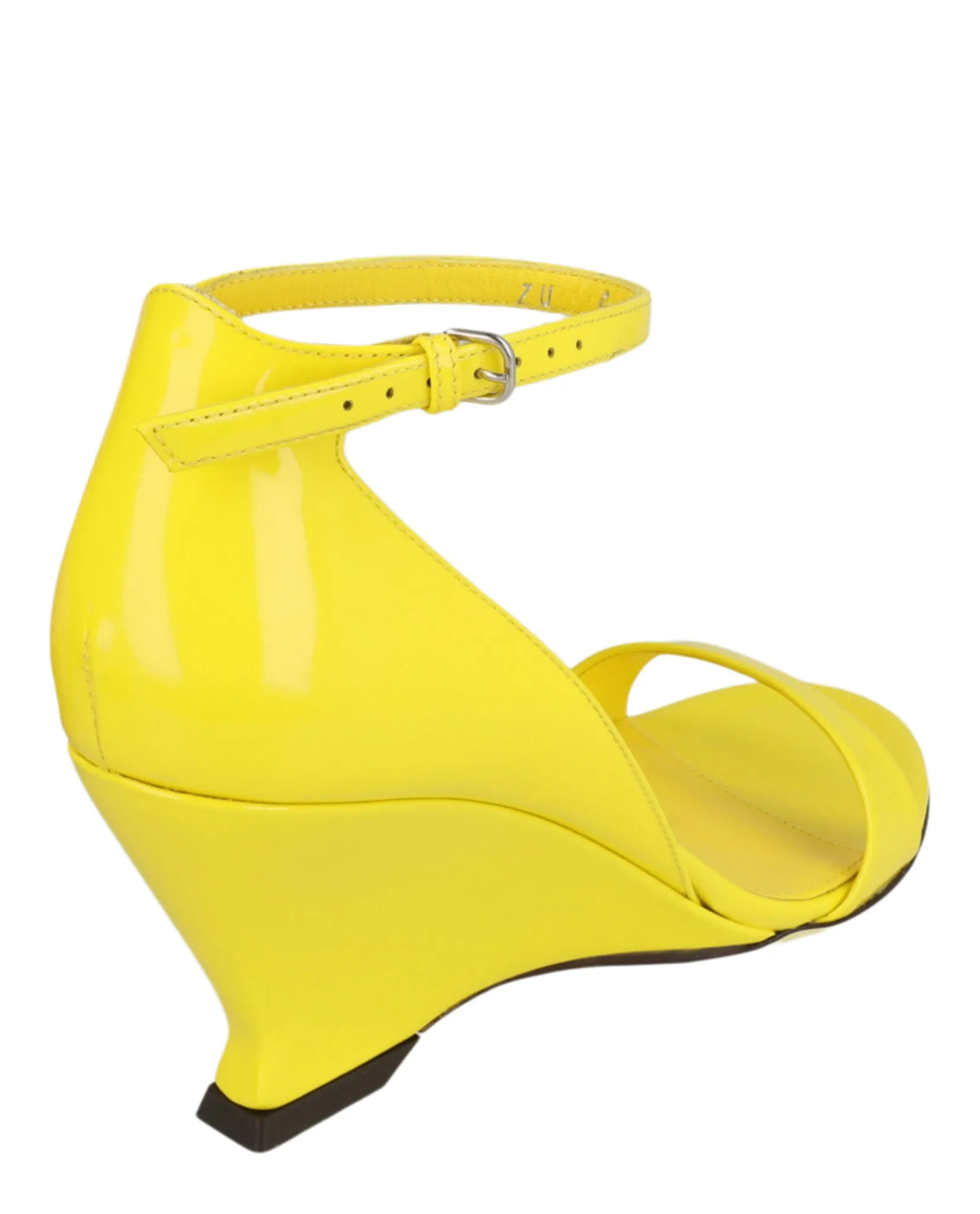 Ferragamo Vidette Patent Leather Wedge Sandals sold by Zulily product image thumbnail 3