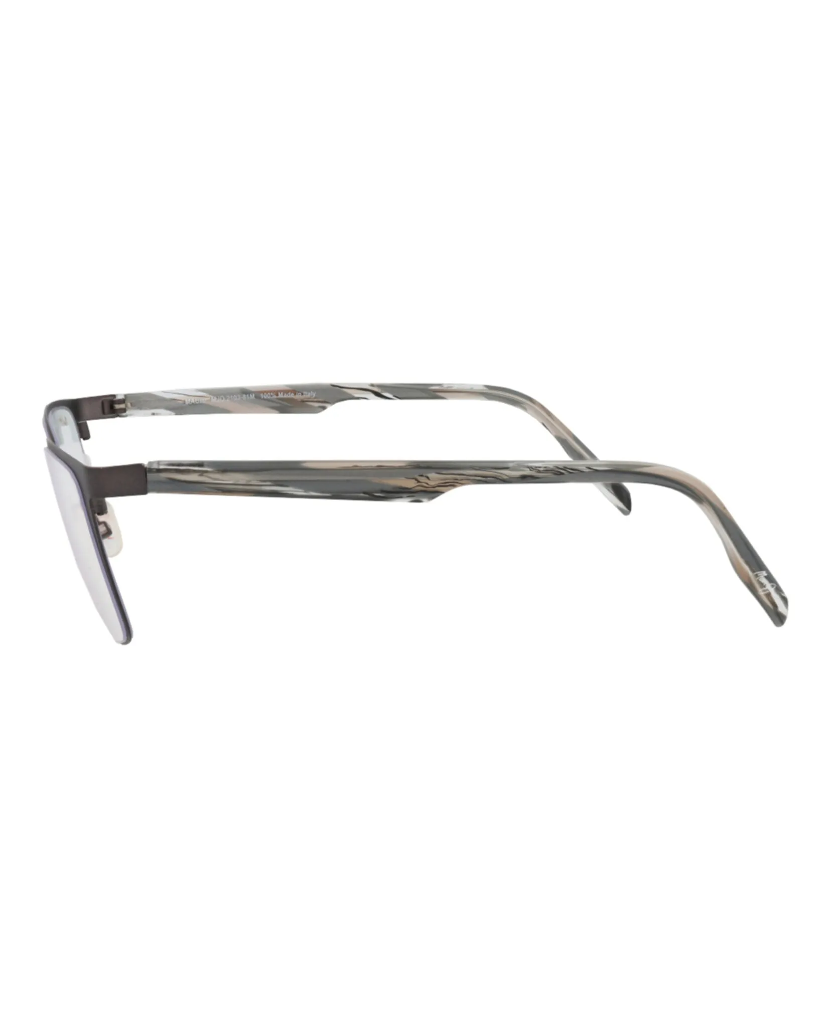 Maui Jim Square-Frame Stainless Steel Optical Frames sold by Zulily product image thumbnail 3
