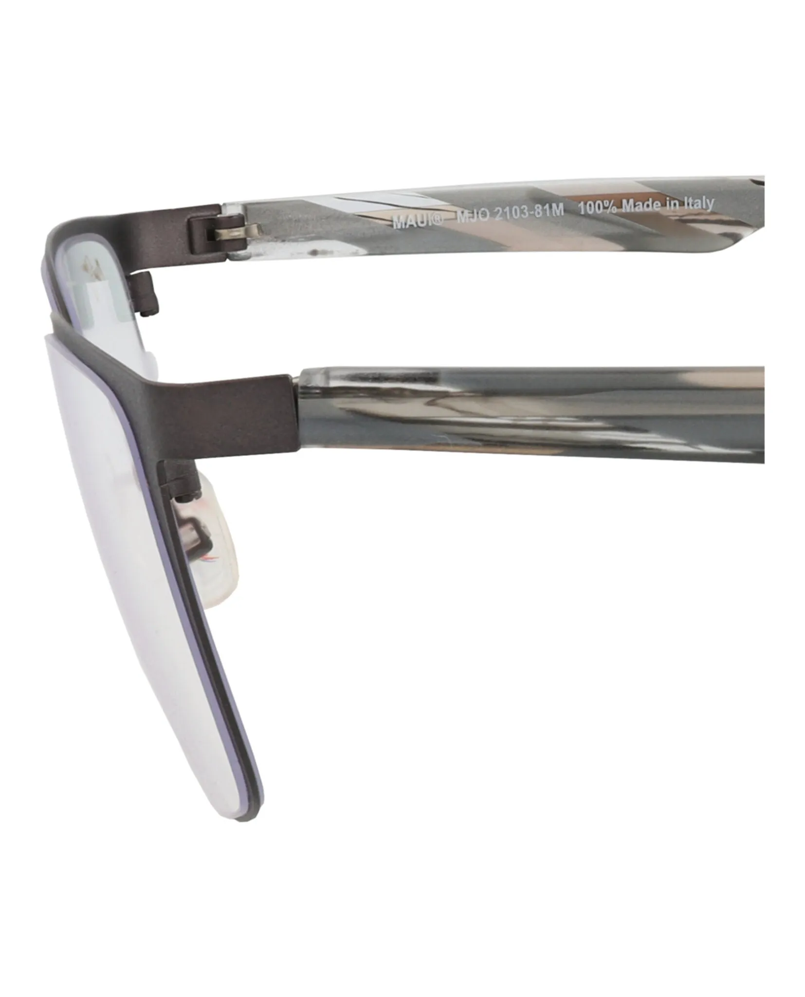 Maui Jim Square-Frame Stainless Steel Optical Frames sold by Zulily product image thumbnail 4