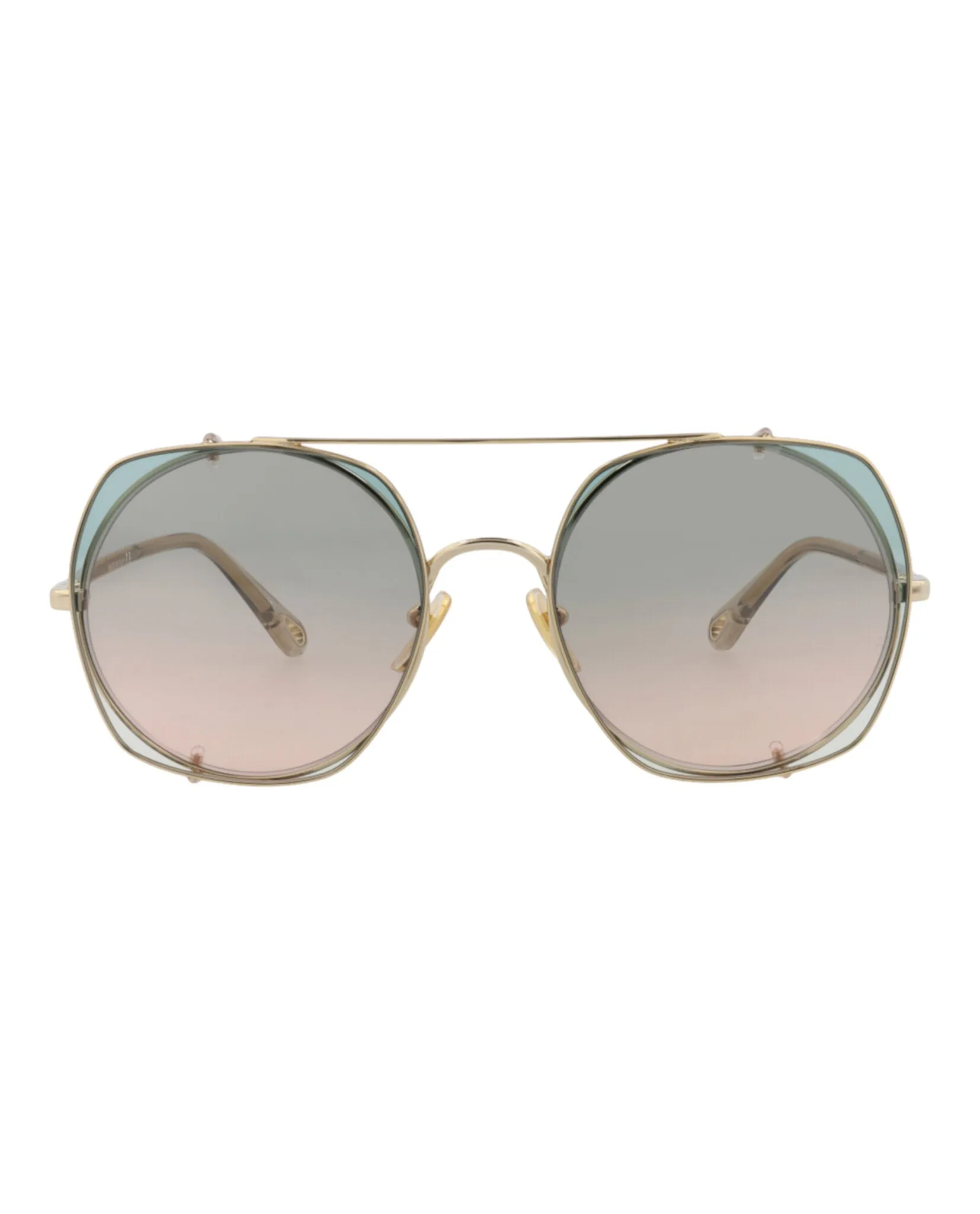Chloé Square-Frame Metal Sunglasses sold by Zulily