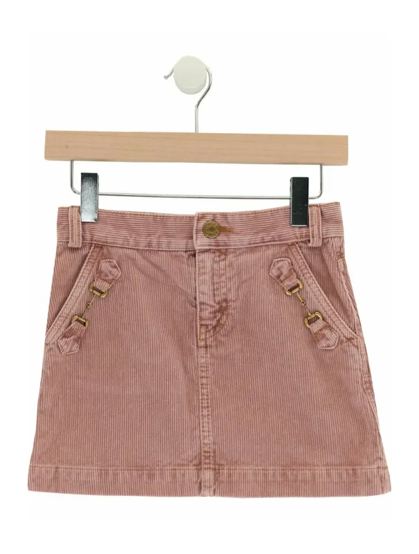 Gucci Corduroy Horsebit Skirt sold by Zulily