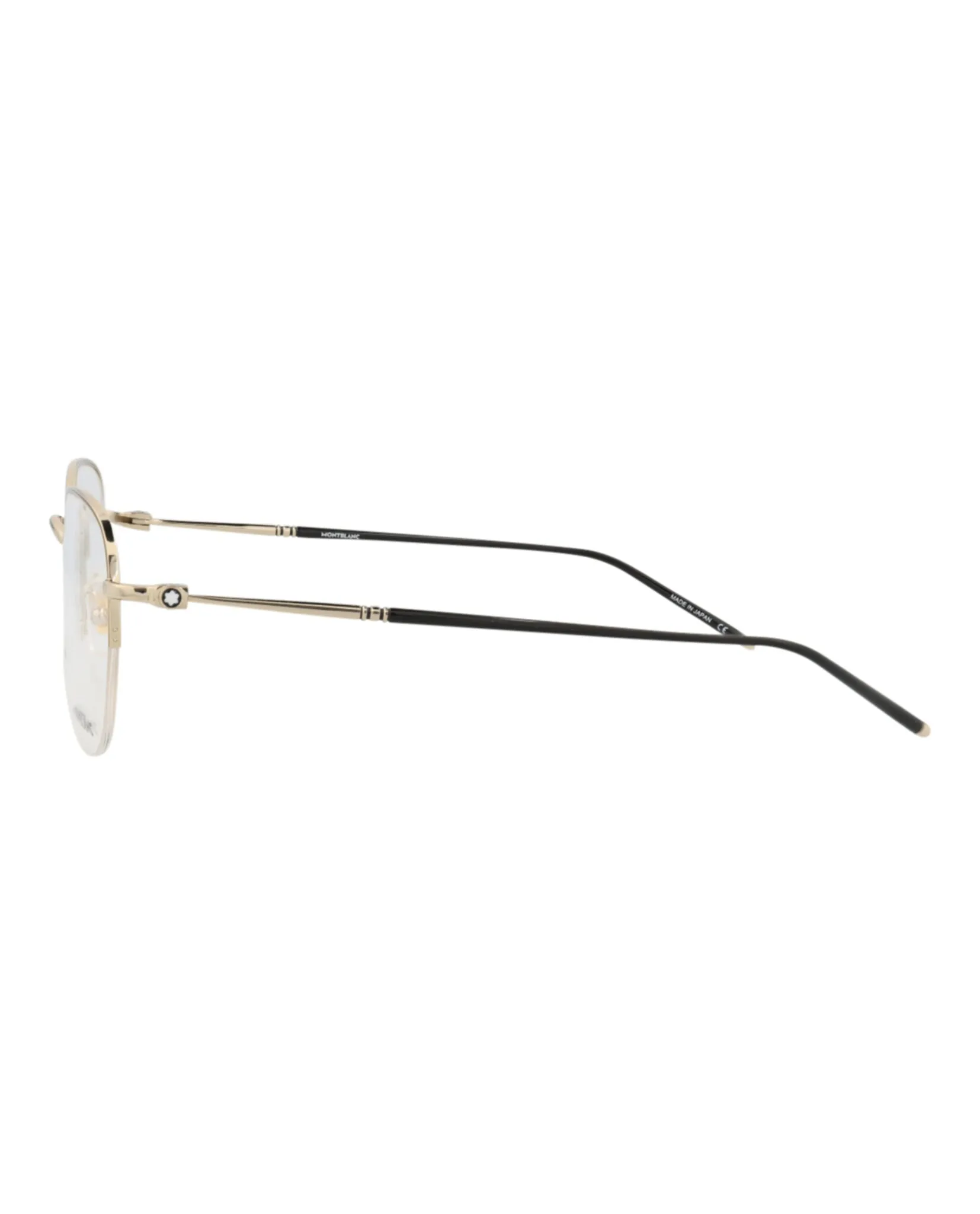 Montblanc Round-Frame Metal Optical Frames sold by Zulily product image thumbnail 3