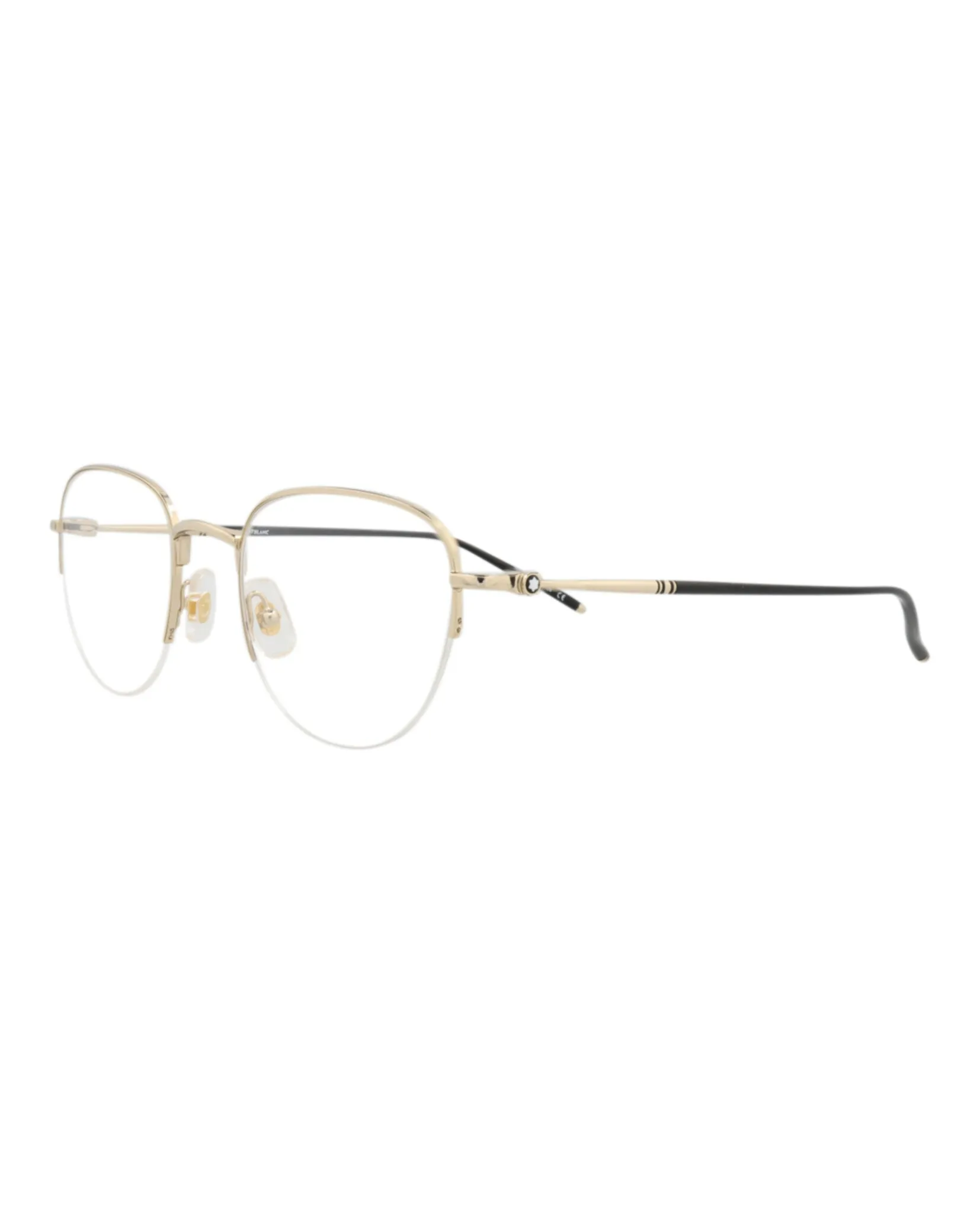 Montblanc Round-Frame Metal Optical Frames sold by Zulily product image thumbnail 2