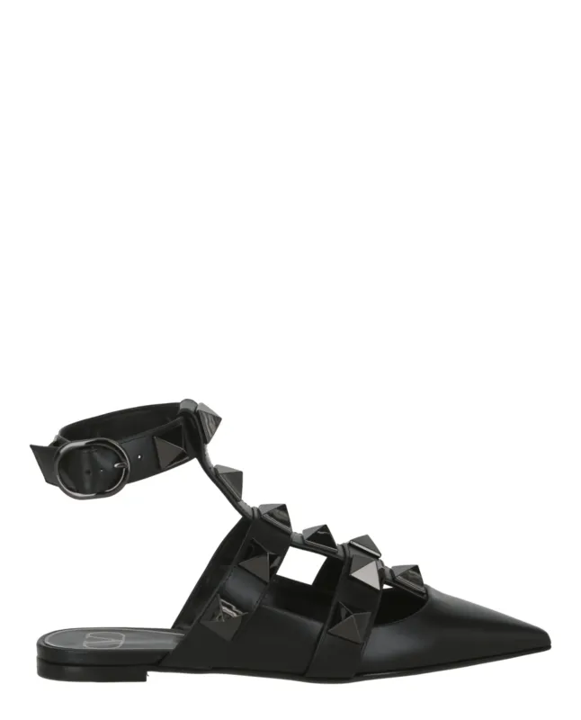 Valentino Roman Stud Ballerina Shoes sold by Zulily