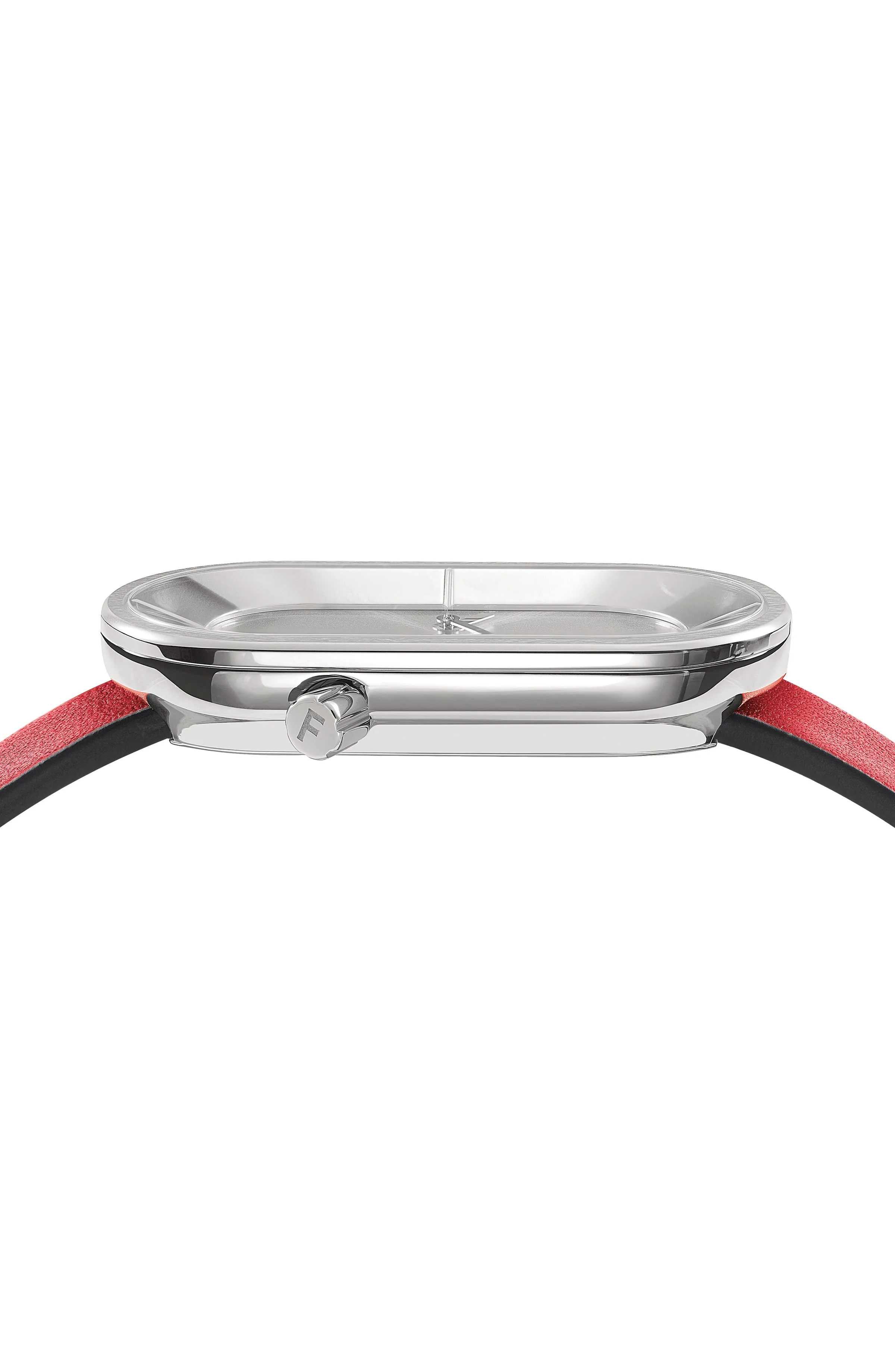 Ferragamo Curve Leather Watch sold by Zulily product image thumbnail 2