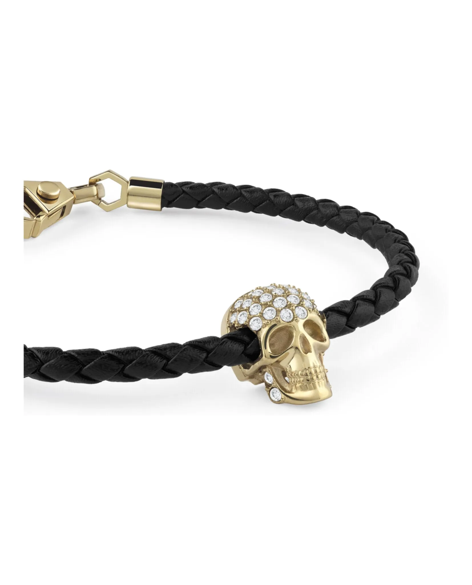 Philipp Plein Plein Enigma Crystal Calf Leather Bracelet sold by Zulily product image thumbnail 2